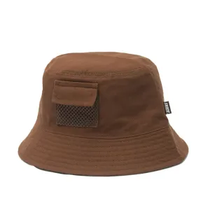 LICK SHOT REVERSIBLE BUCKET HAT - BROWN/CAMO