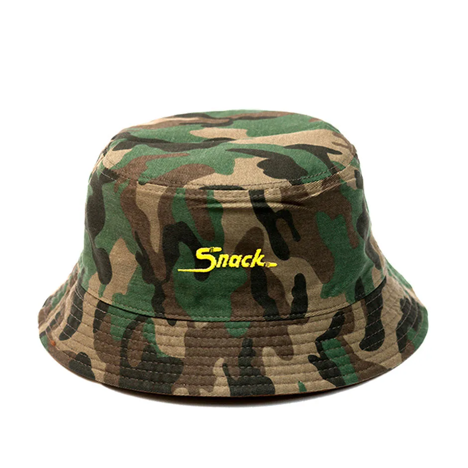 LICK SHOT REVERSIBLE BUCKET HAT - BROWN/CAMO