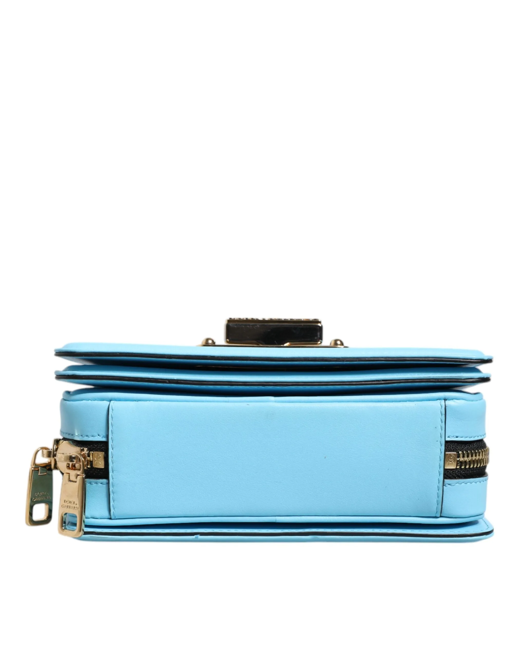 Light Blue Joy Therapy Lola Studded Leather Crossbody Bag