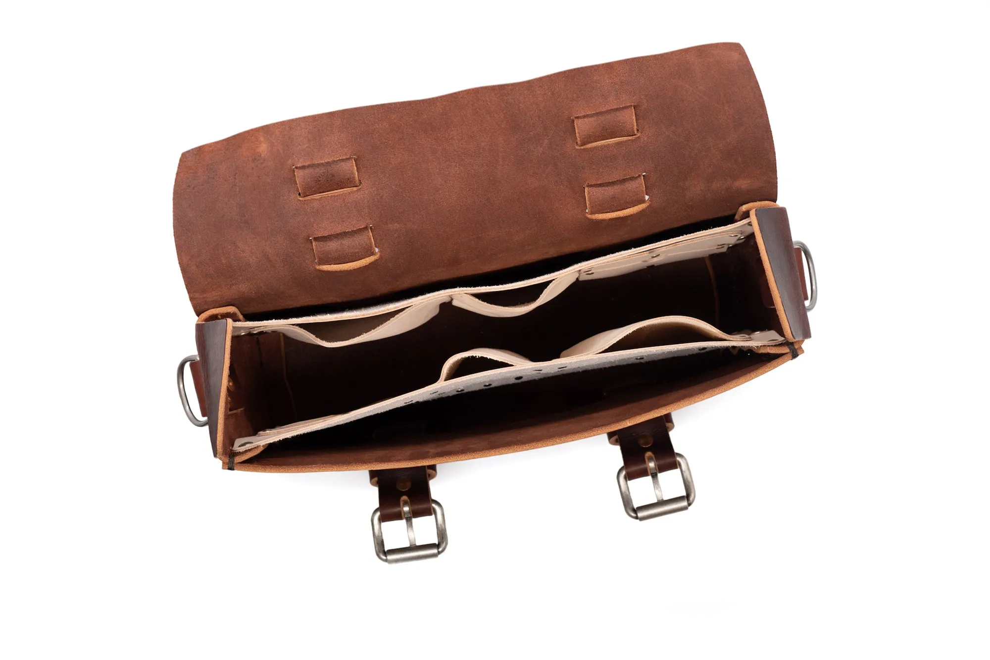 Limited Edition No. 4313 - Minimalist Standard Leather Satchel in Bay St. Brown - ONLY 1 AVAILABLE