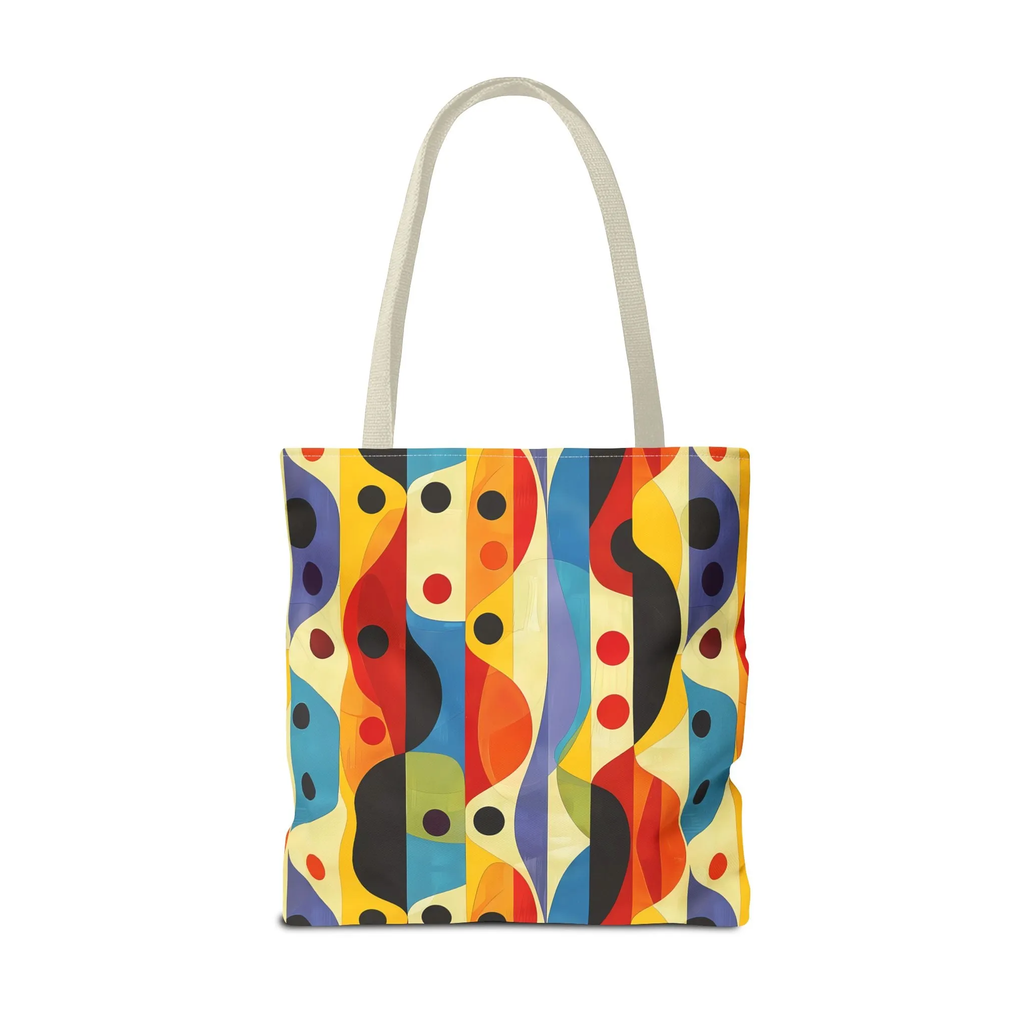 Linear Color Mesa Tote Bag - Travel Boldly, Express Vibrantly! Available in 3 sizes.