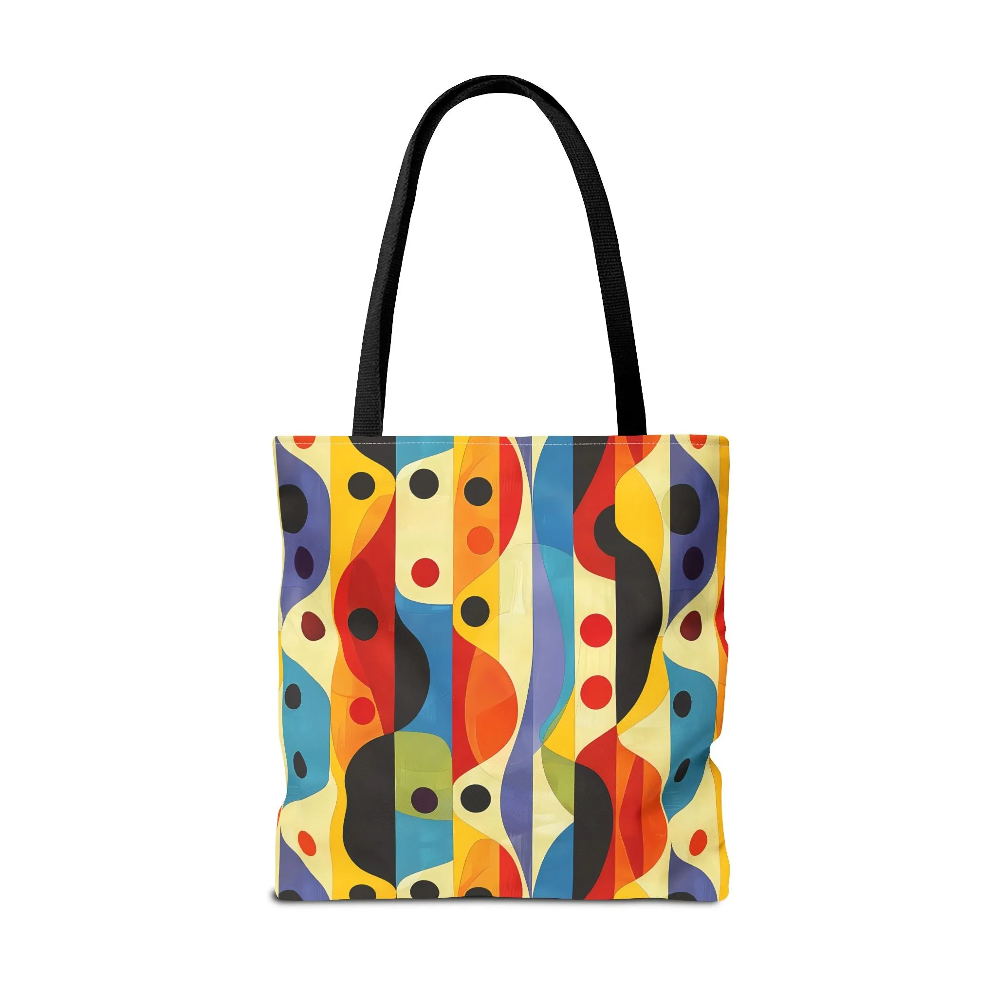 Linear Color Mesa Tote Bag - Travel Boldly, Express Vibrantly! Available in 3 sizes.