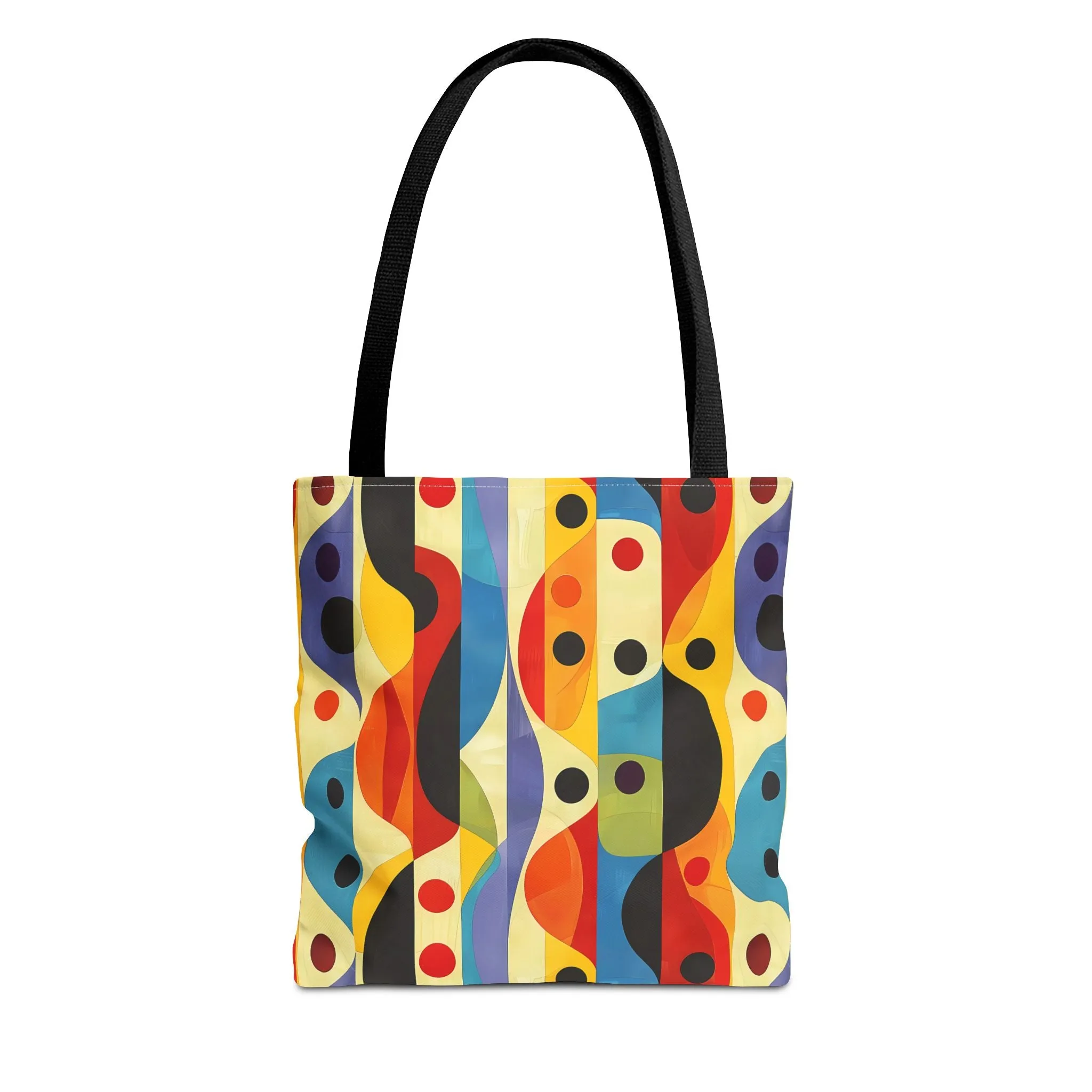 Linear Color Mesa Tote Bag - Travel Boldly, Express Vibrantly! Available in 3 sizes.