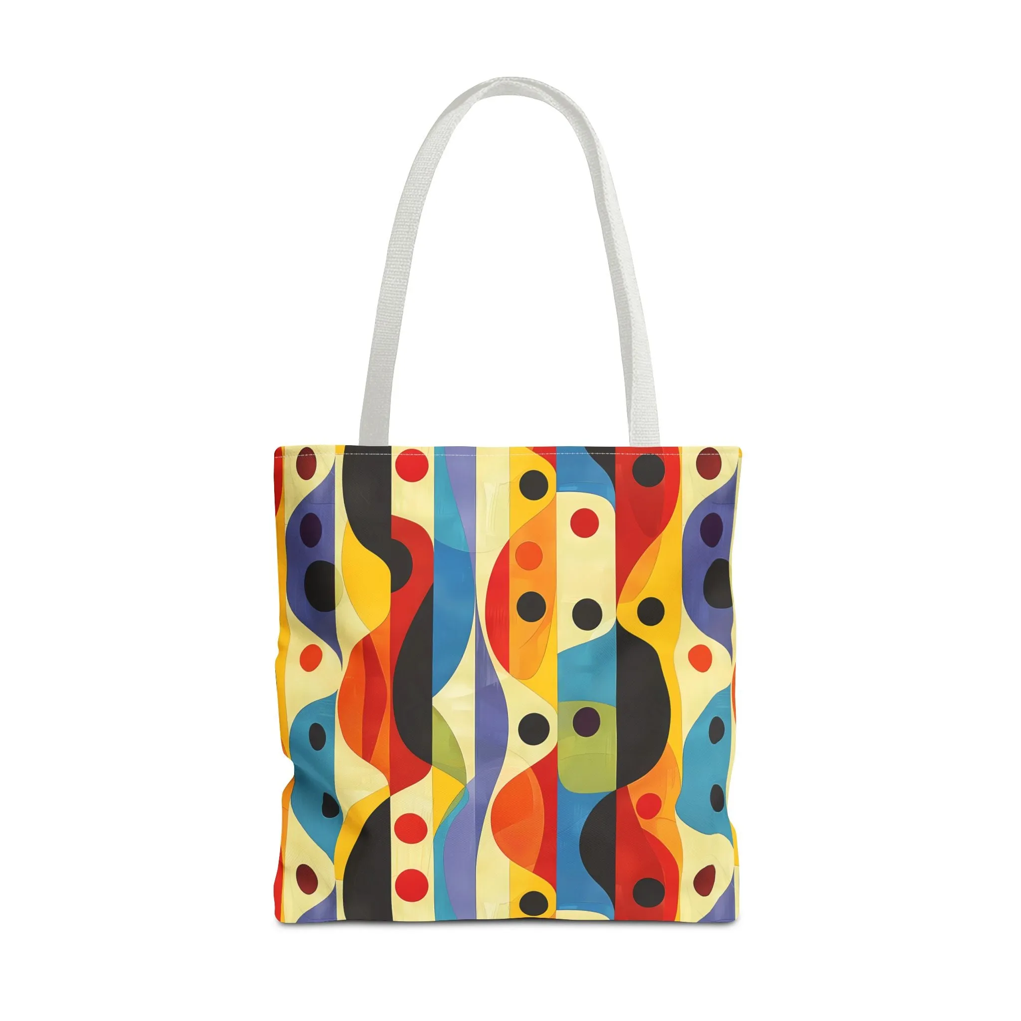 Linear Color Mesa Tote Bag - Travel Boldly, Express Vibrantly! Available in 3 sizes.