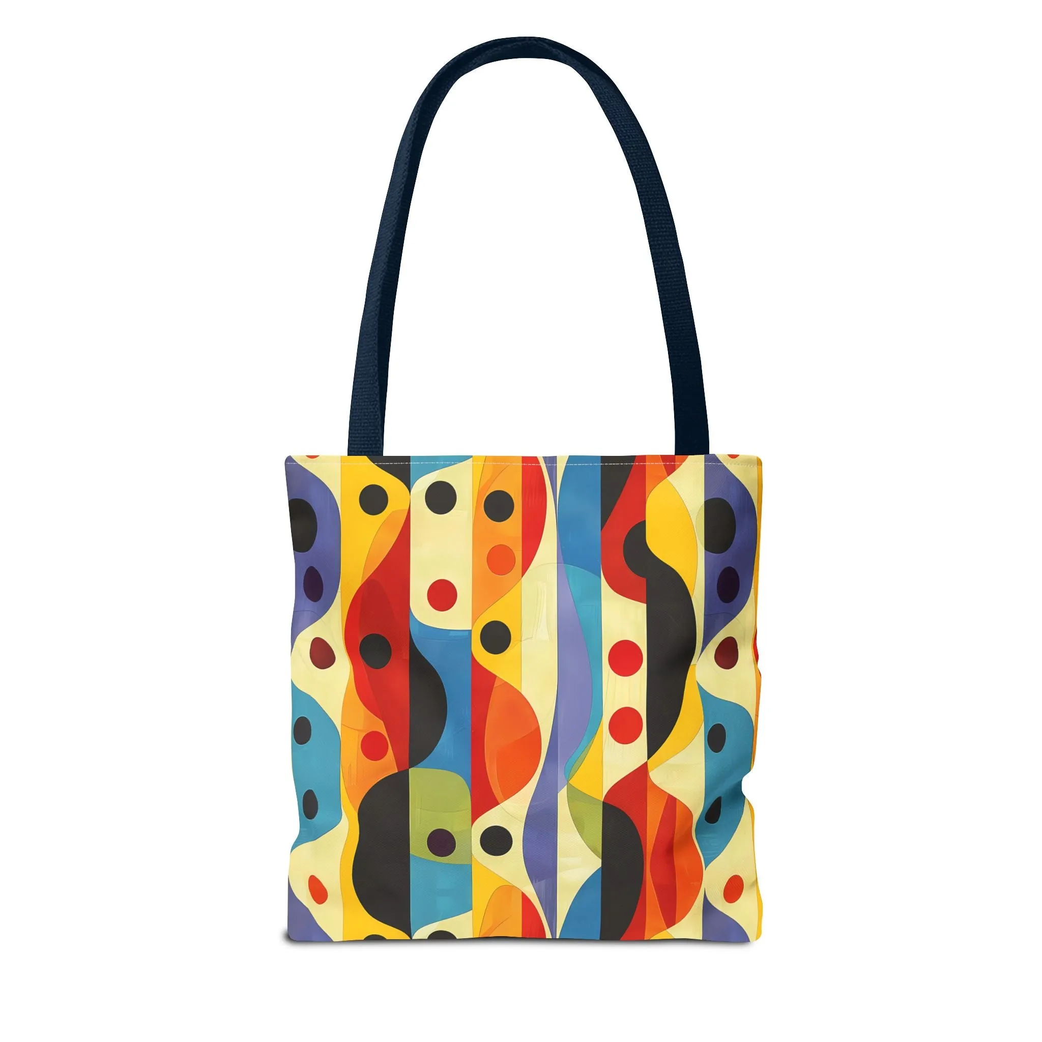 Linear Color Mesa Tote Bag - Travel Boldly, Express Vibrantly! Available in 3 sizes.