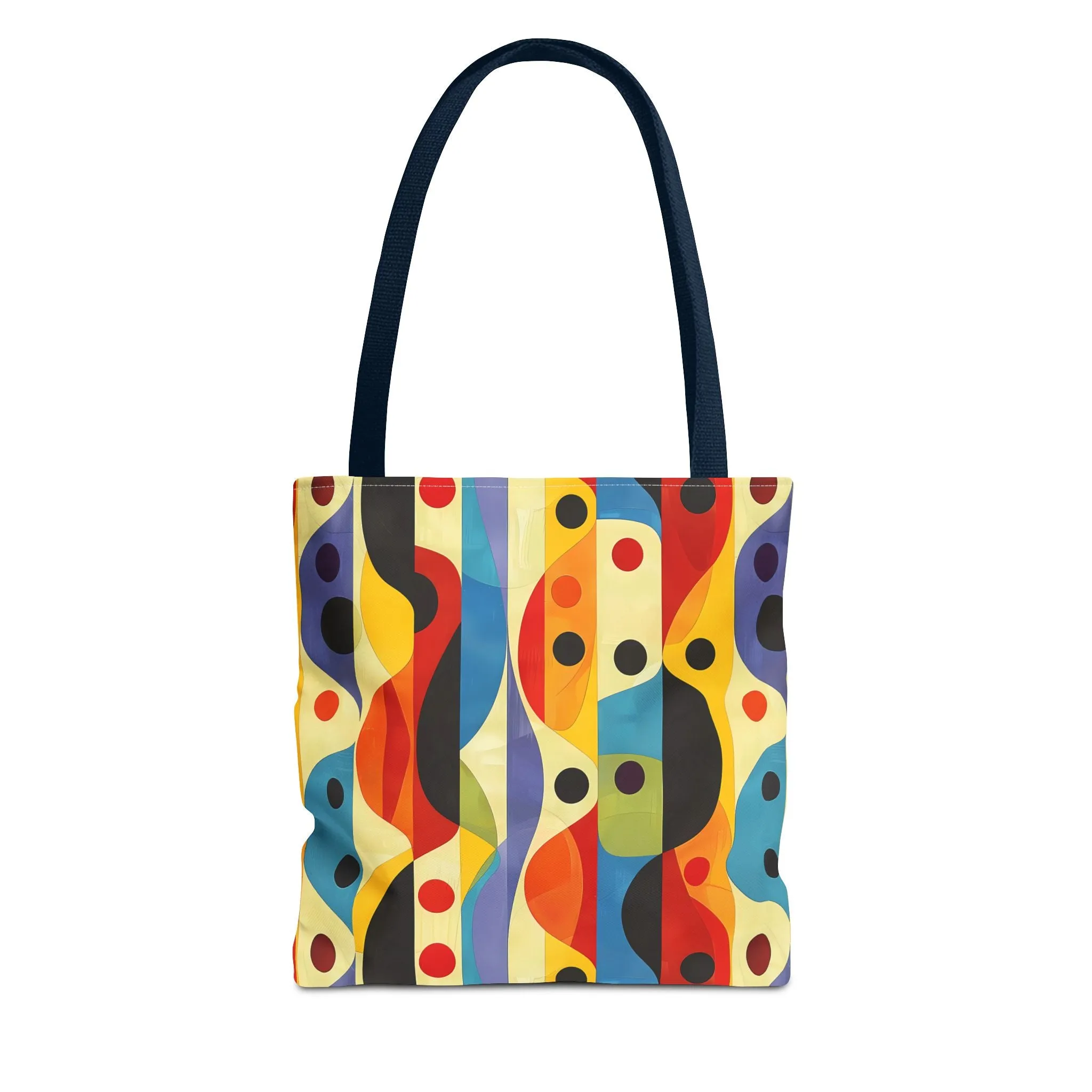 Linear Color Mesa Tote Bag - Travel Boldly, Express Vibrantly! Available in 3 sizes.