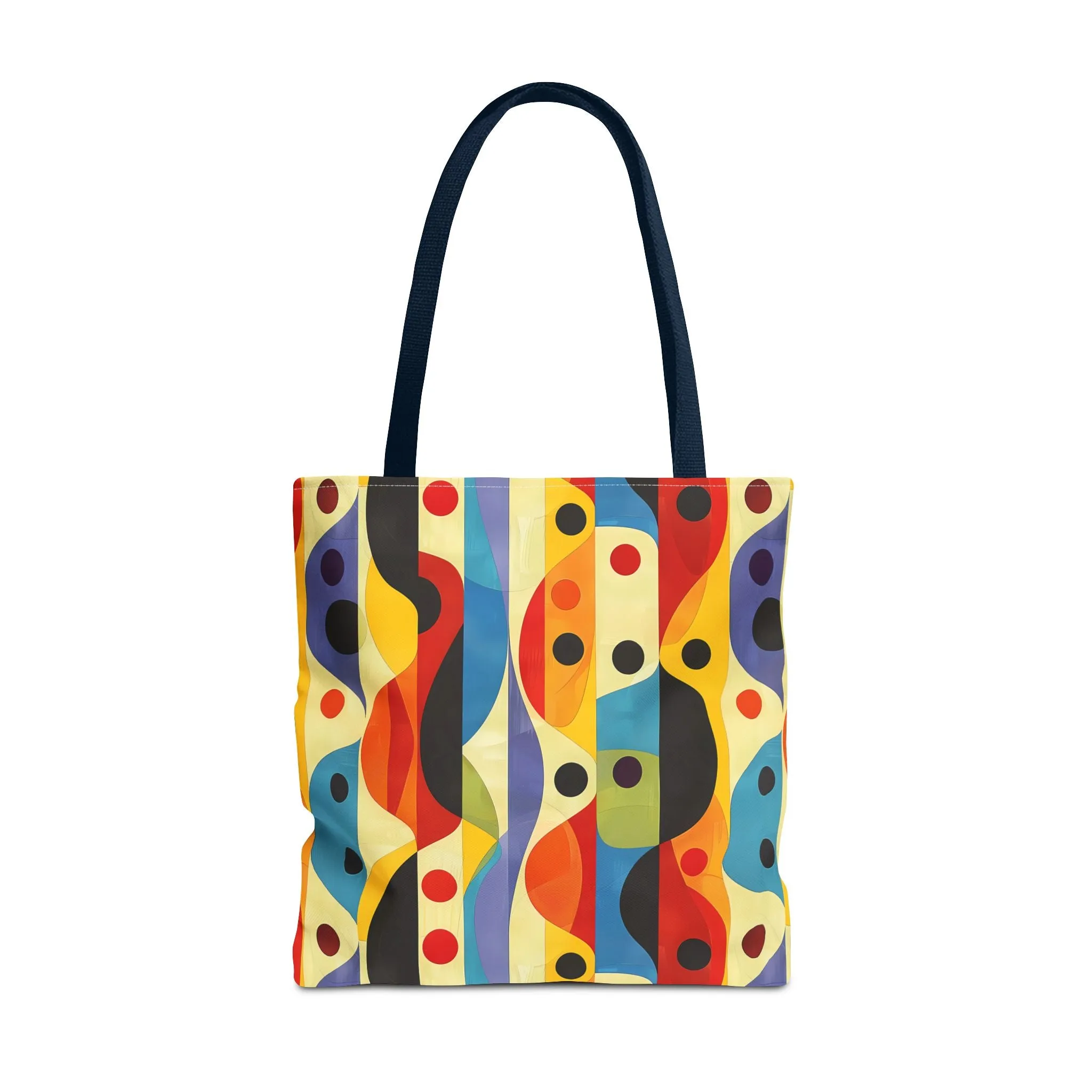 Linear Color Mesa Tote Bag - Travel Boldly, Express Vibrantly! Available in 3 sizes.
