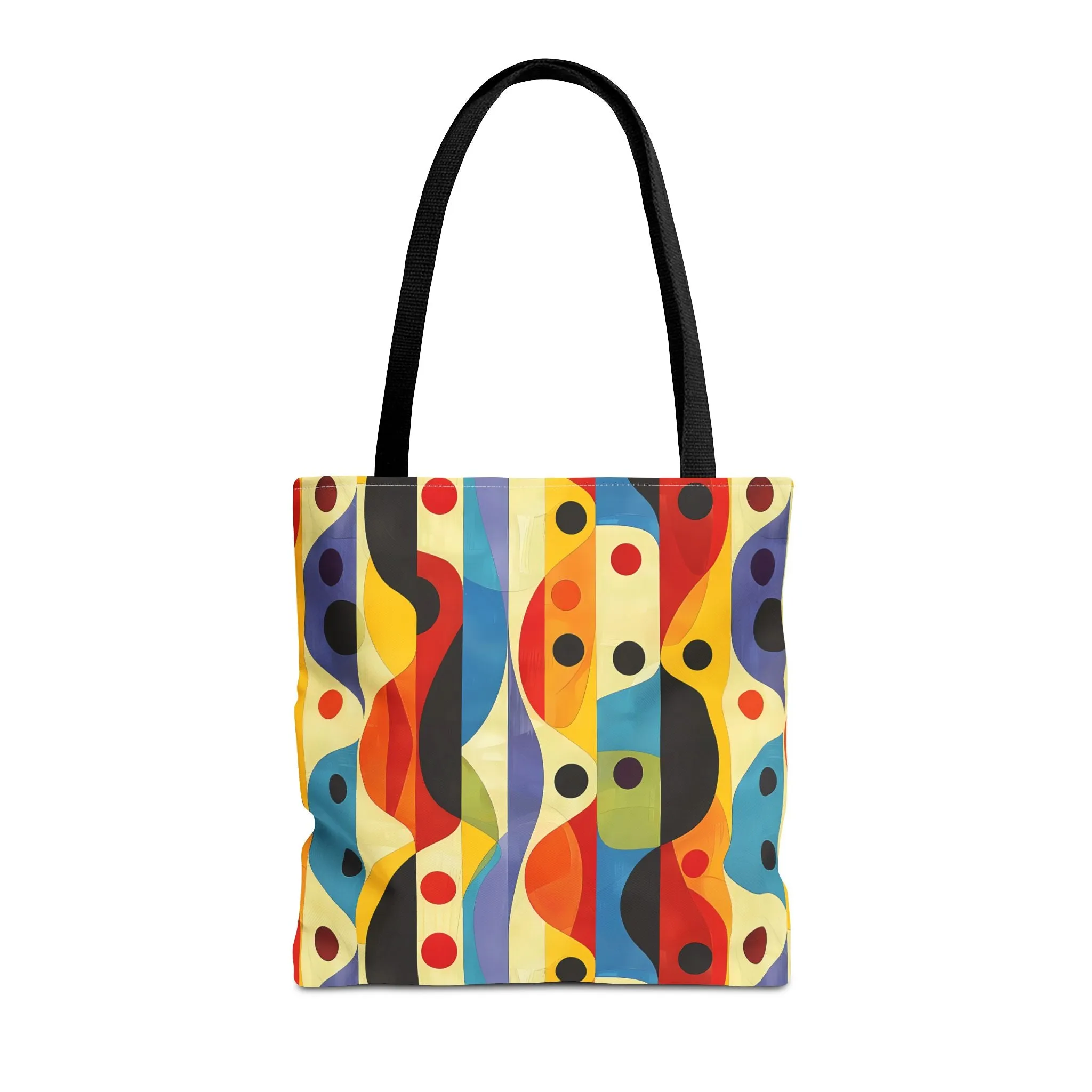 Linear Color Mesa Tote Bag - Travel Boldly, Express Vibrantly! Available in 3 sizes.