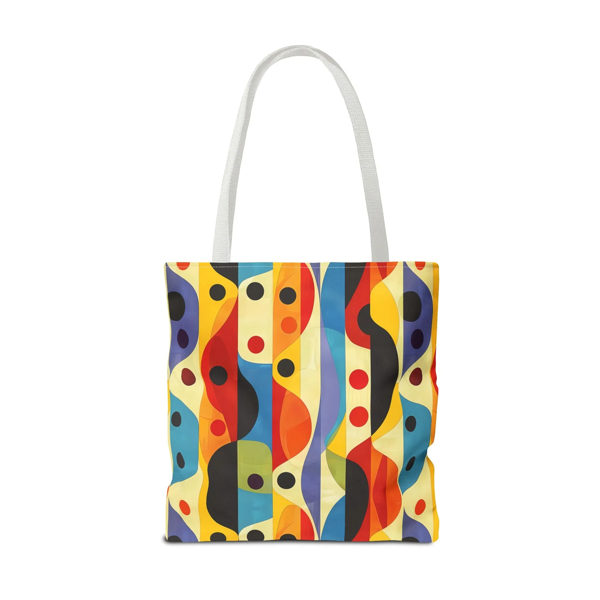 Linear Color Mesa Tote Bag - Travel Boldly, Express Vibrantly! Available in 3 sizes.
