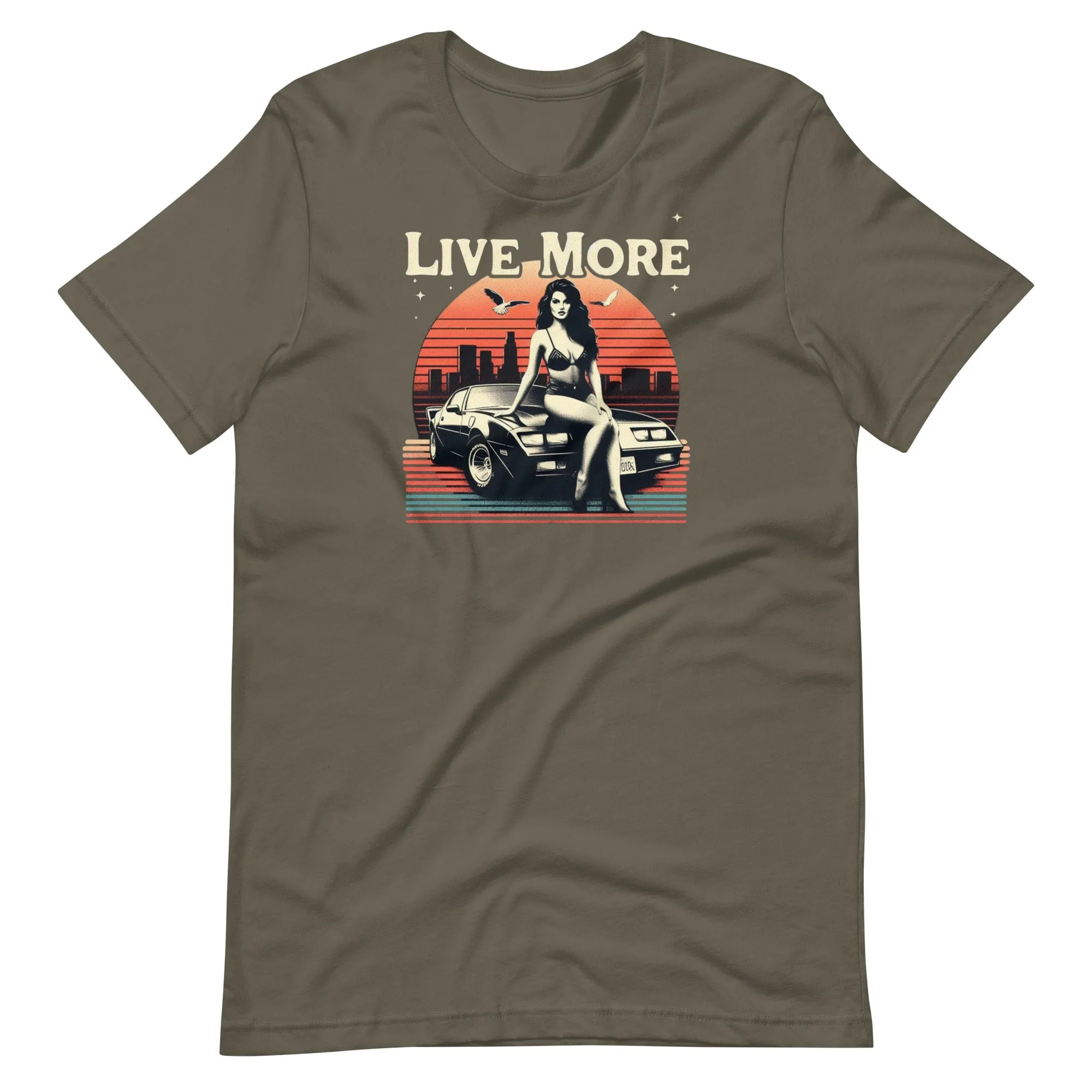 Live More Live Fast Unisex Tshirt