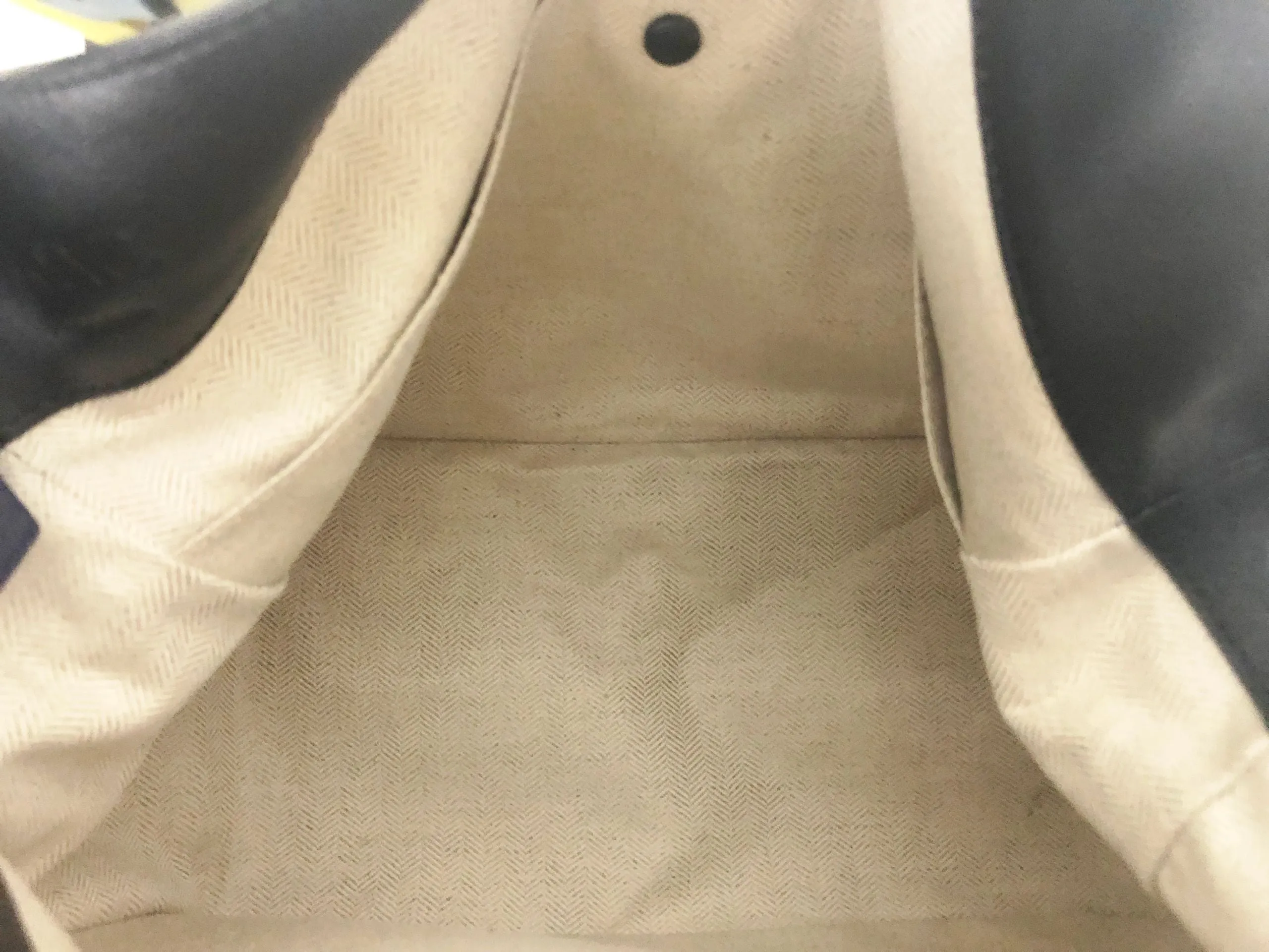 Loewe Leather V Bucket Bag With 2 Straps