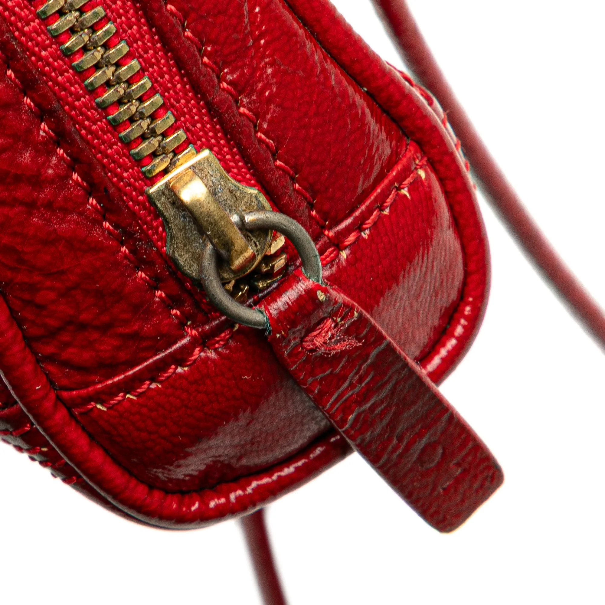 LOEWE Micro Patent Amazona Satchel