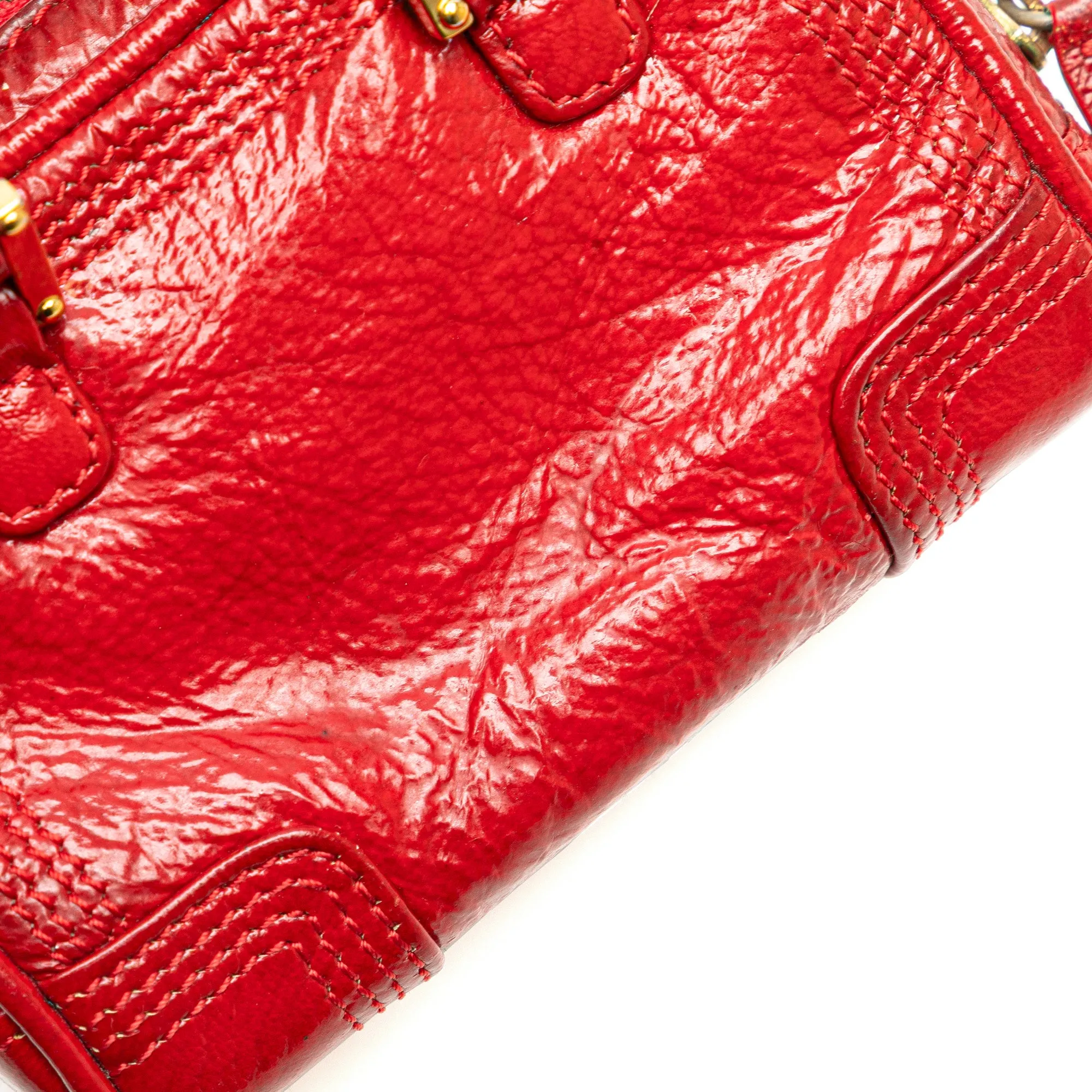 LOEWE Micro Patent Amazona Satchel