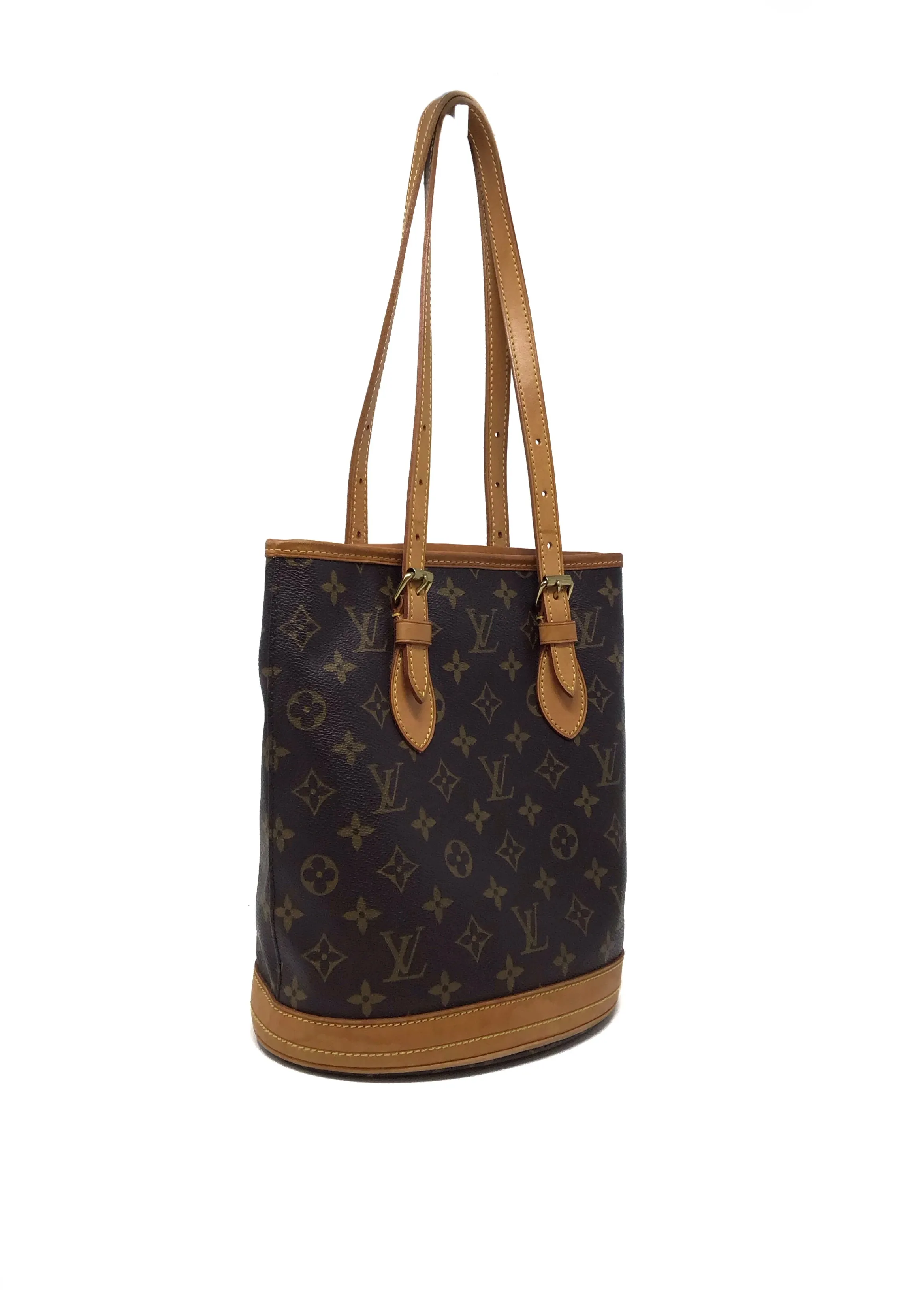 Louis Vuitton '03 'Bucket' PM Monogram Canvas W/Pochette