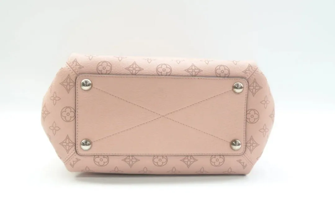Louis Vuitton Babylone Pink Monogram Leather Satchel Bag