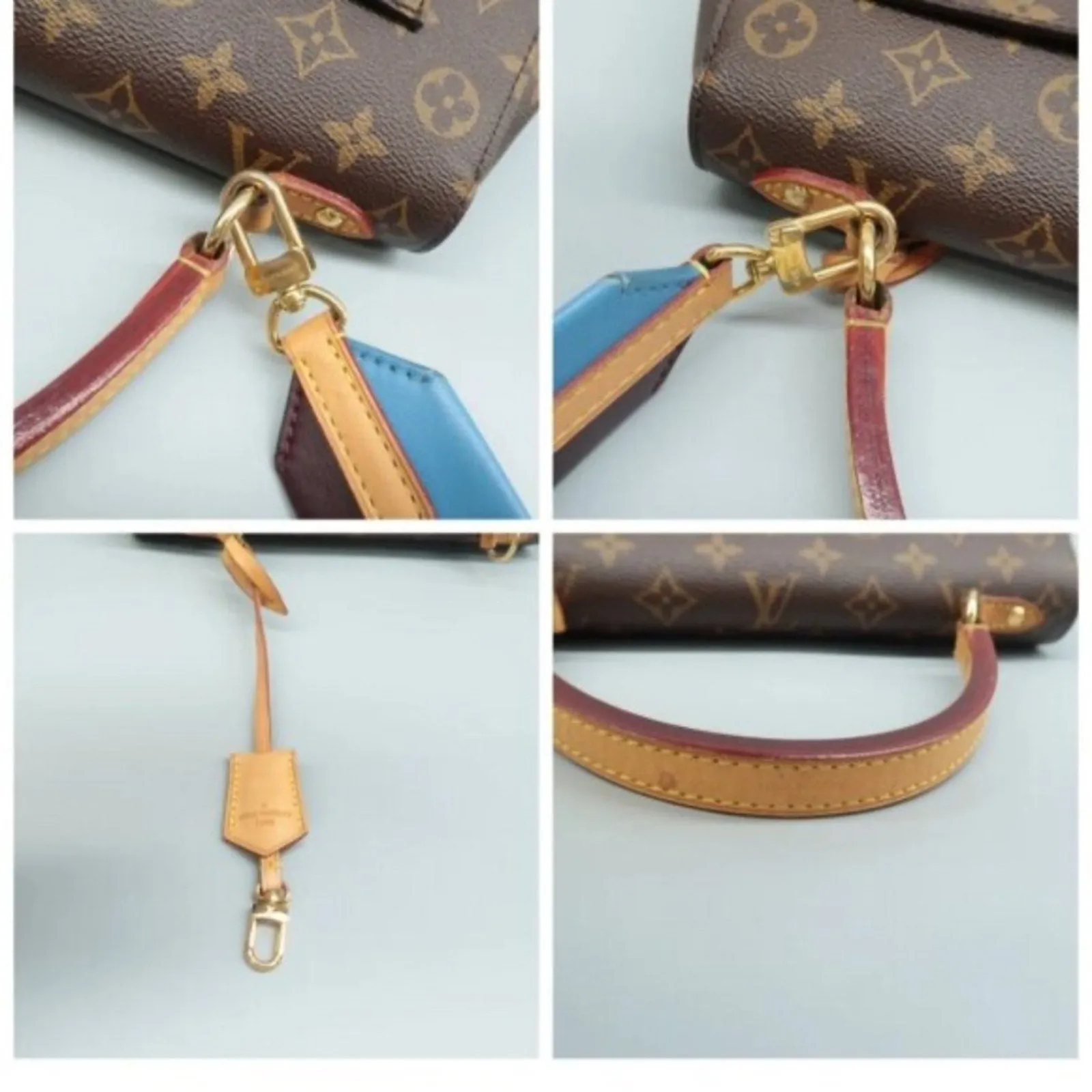 Louis Vuitton Cluny Brown Monogram Canvas Satchel
