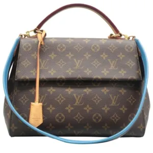 Louis Vuitton Cluny Brown Monogram Canvas Satchel