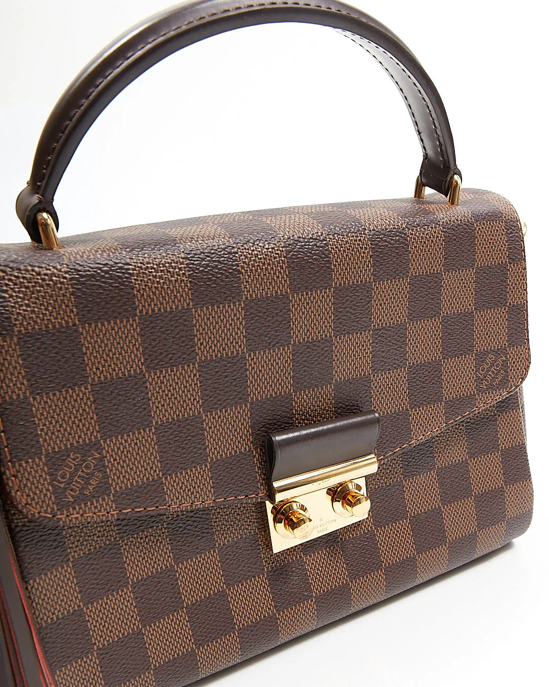 Louis Vuitton Damier Ebene Canvas Croisette Bag