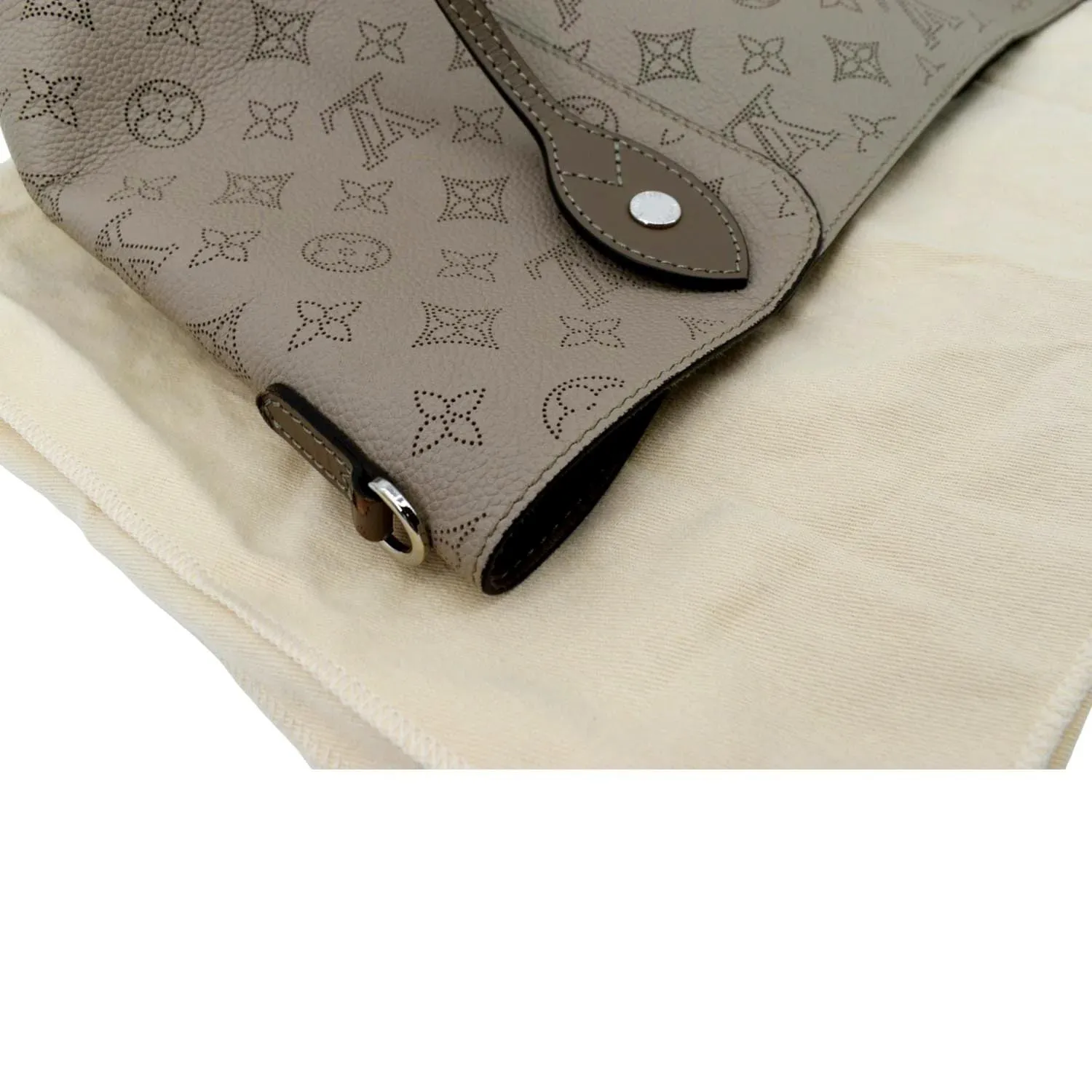 LOUIS VUITTON Hina Mahina Tote Shoulder Bag Crème