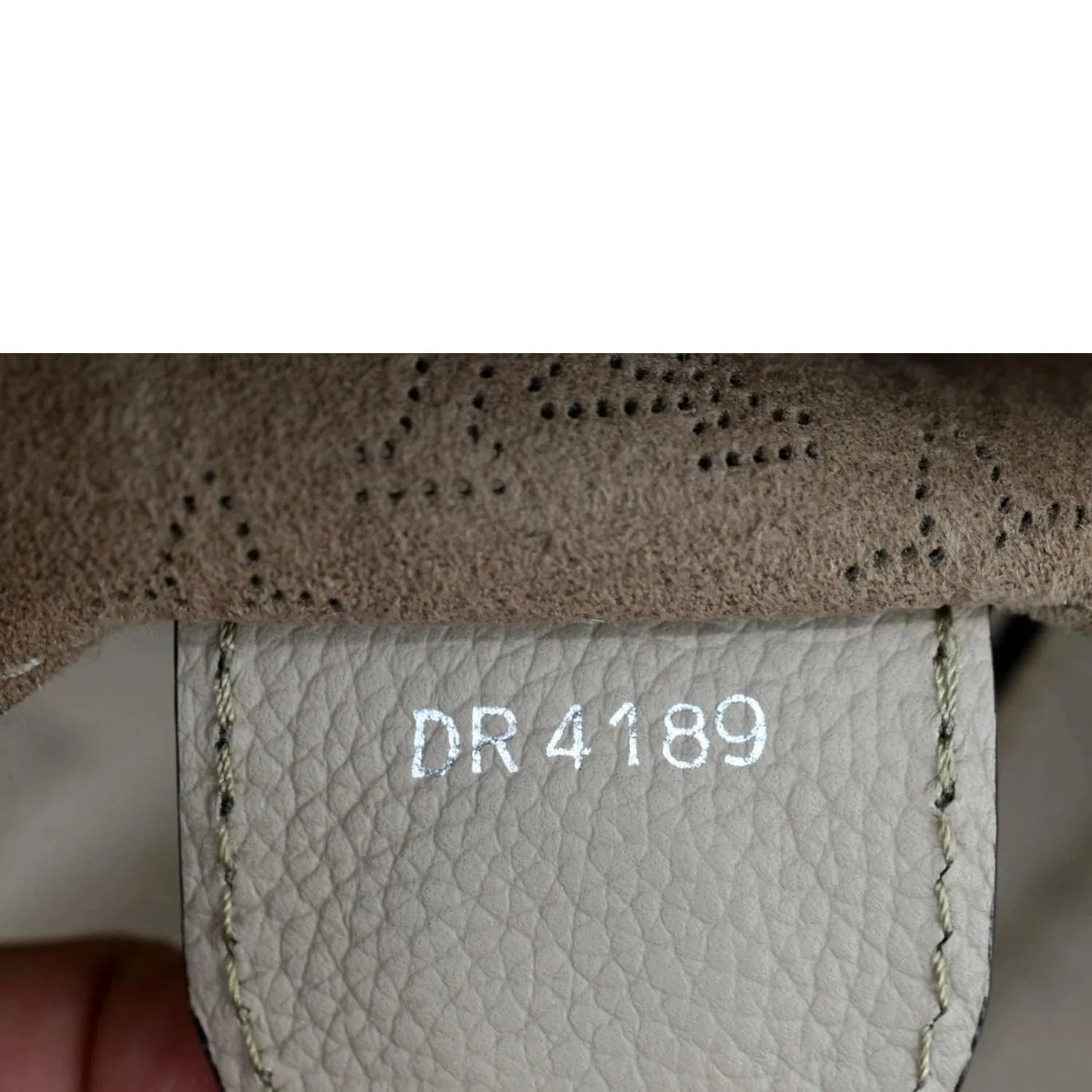 LOUIS VUITTON Hina Mahina Tote Shoulder Bag Crème