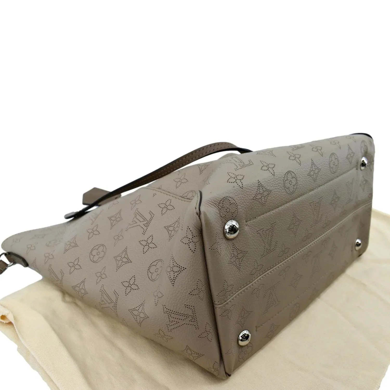 LOUIS VUITTON Hina Mahina Tote Shoulder Bag Crème
