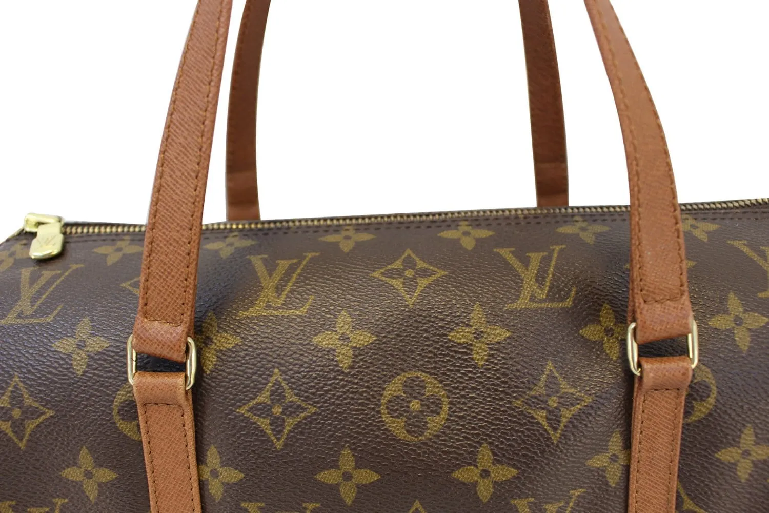 LOUIS VUITTON Monogram Brown Papillon Shoulder Bag