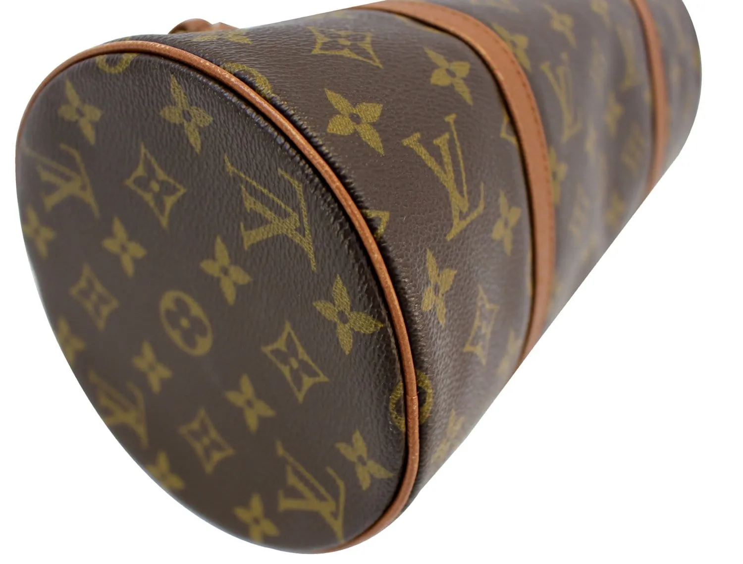 LOUIS VUITTON Monogram Brown Papillon Shoulder Bag