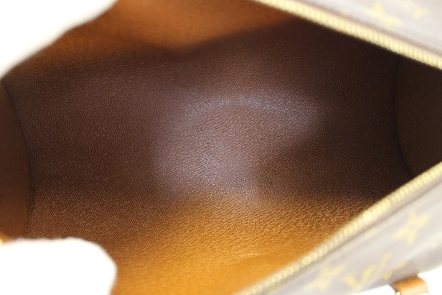 LOUIS VUITTON Monogram Brown Papillon Shoulder Bag