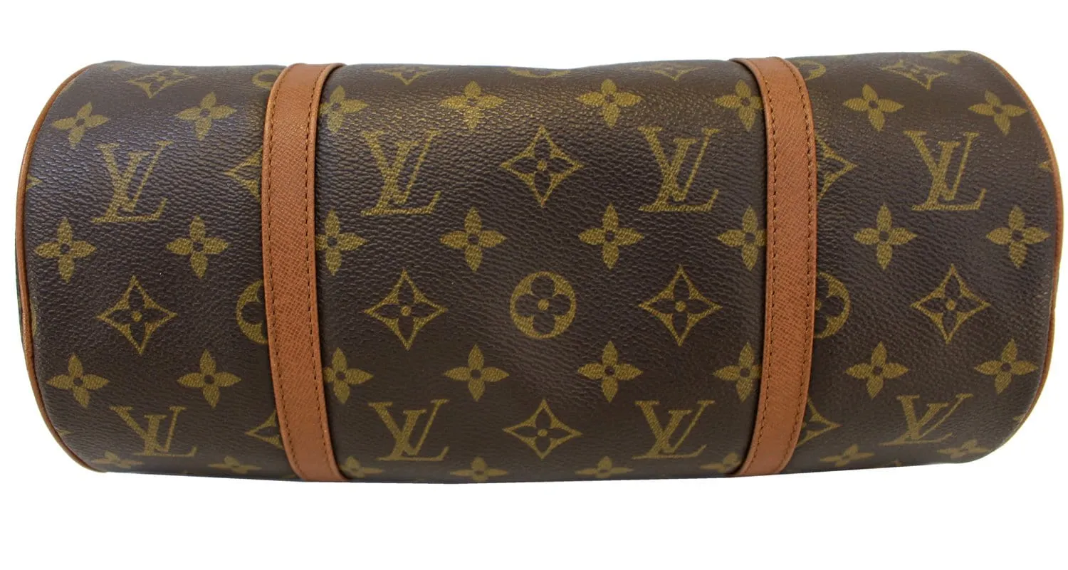 LOUIS VUITTON Monogram Brown Papillon Shoulder Bag