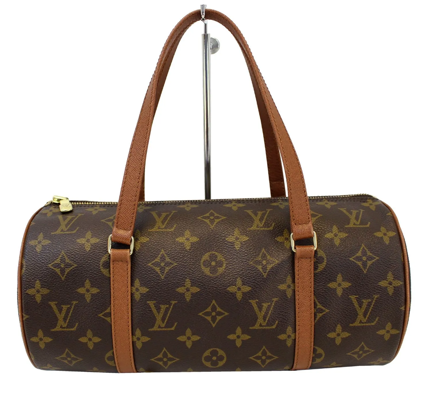 LOUIS VUITTON Monogram Brown Papillon Shoulder Bag