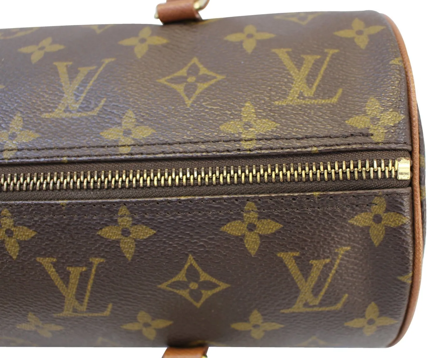 LOUIS VUITTON Monogram Brown Papillon Shoulder Bag