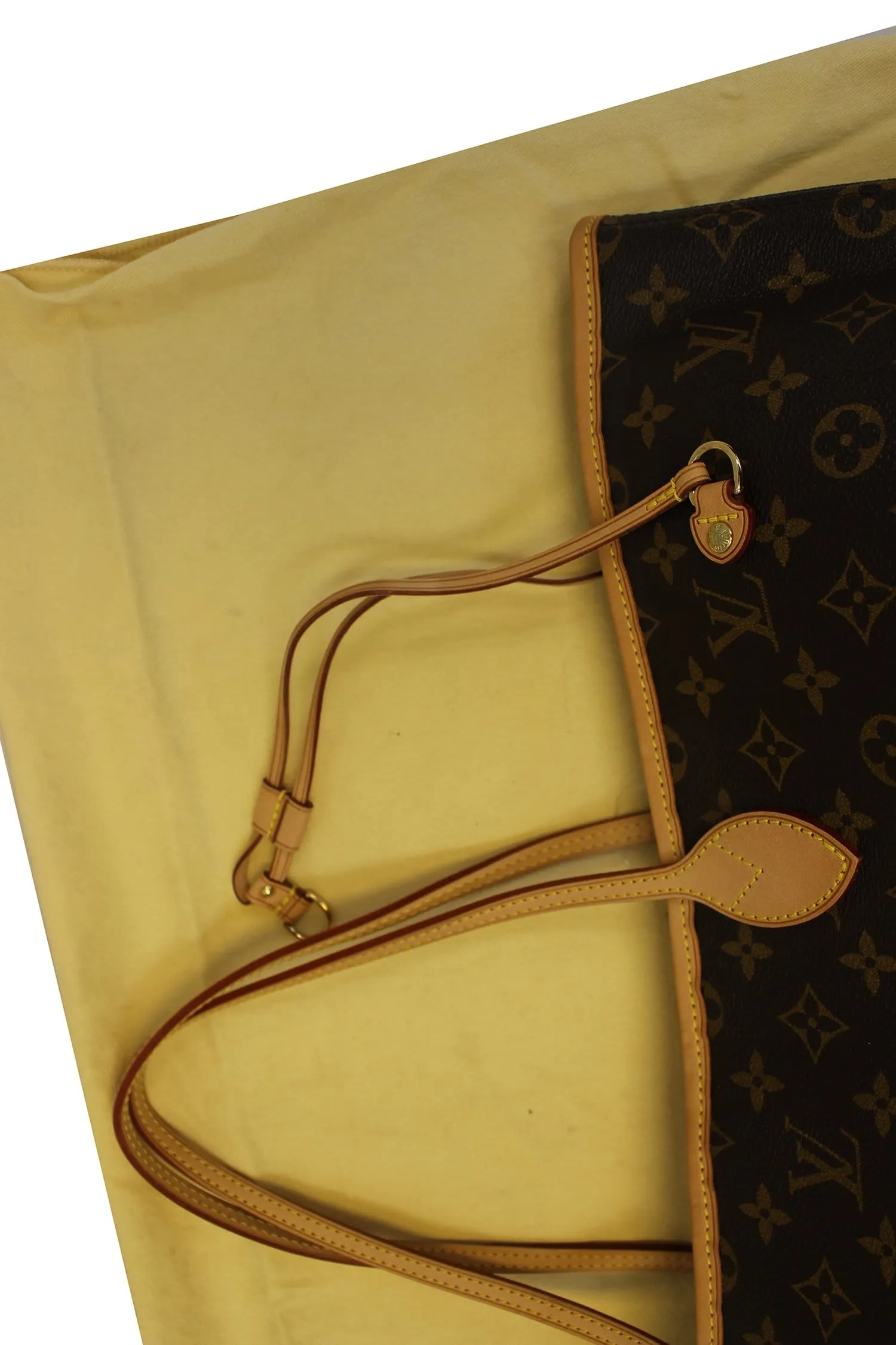 LOUIS VUITTON Monogram Canvas Neverfull GM Brown Tote Bag