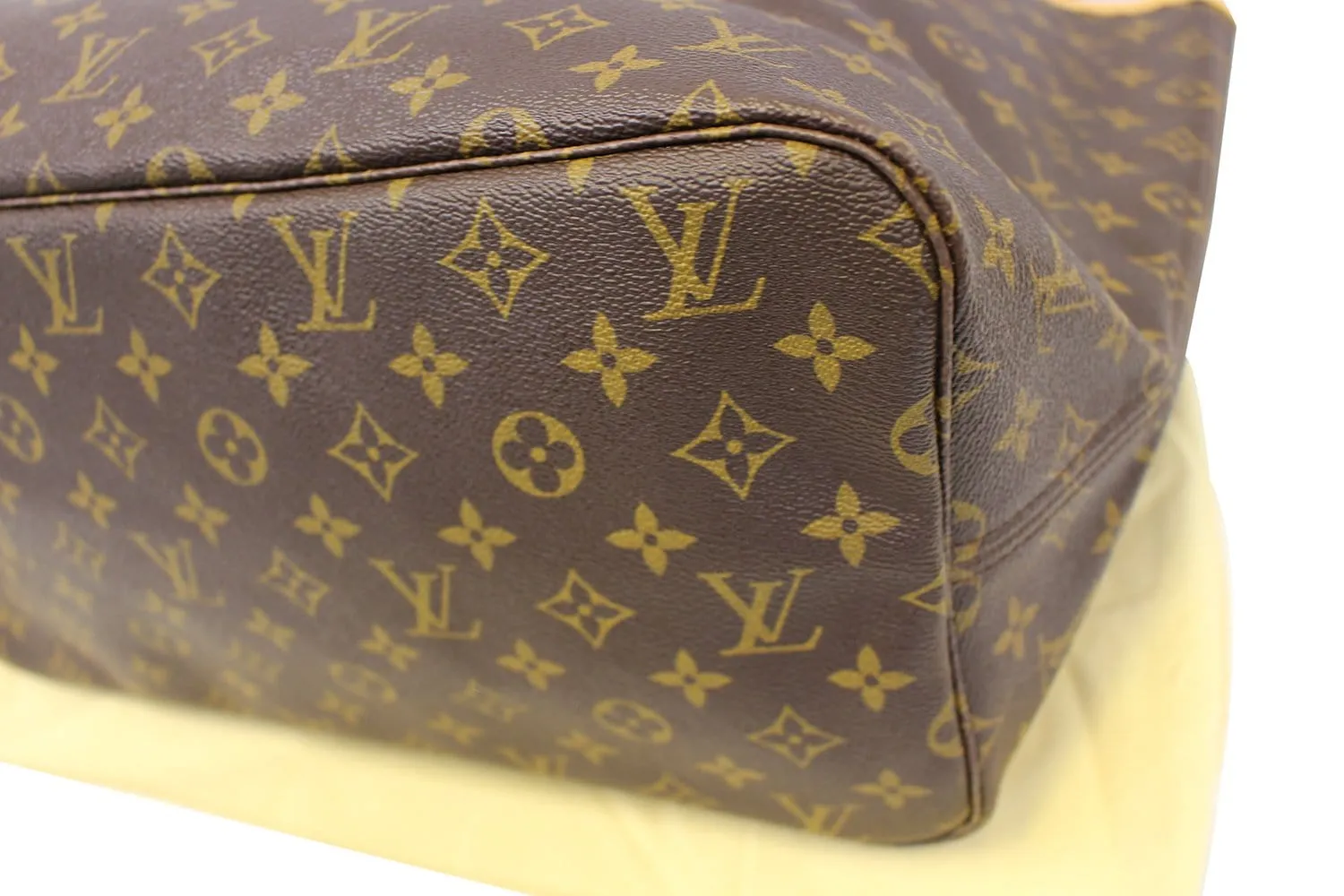 LOUIS VUITTON Monogram Canvas Neverfull GM Brown Tote Bag