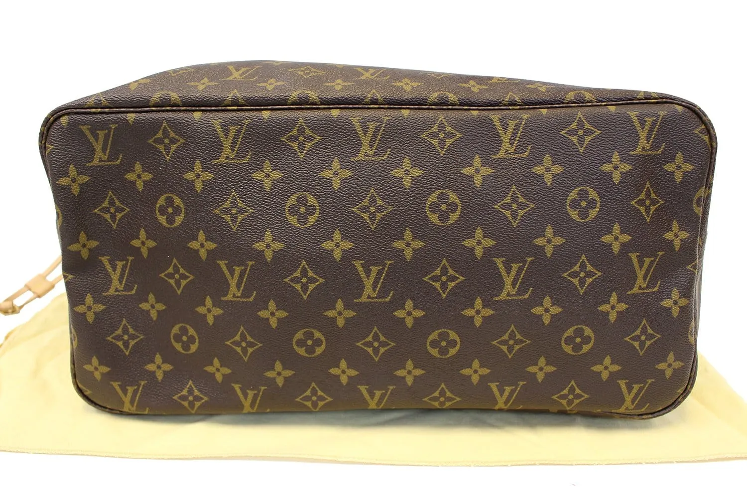 LOUIS VUITTON Monogram Canvas Neverfull GM Brown Tote Bag