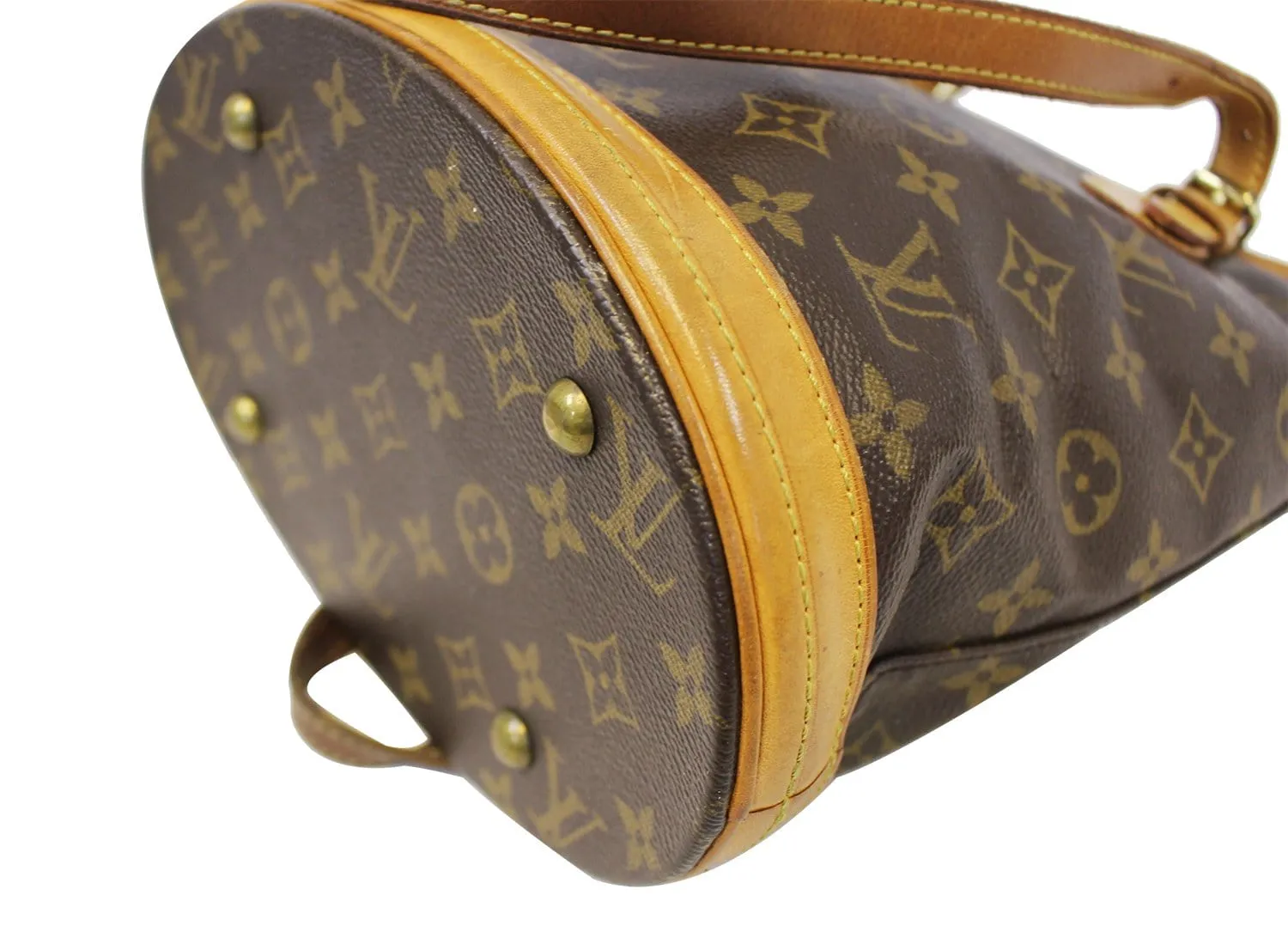 LOUIS VUITTON Monogram Canvas Petit Bucket Shoulder Bag