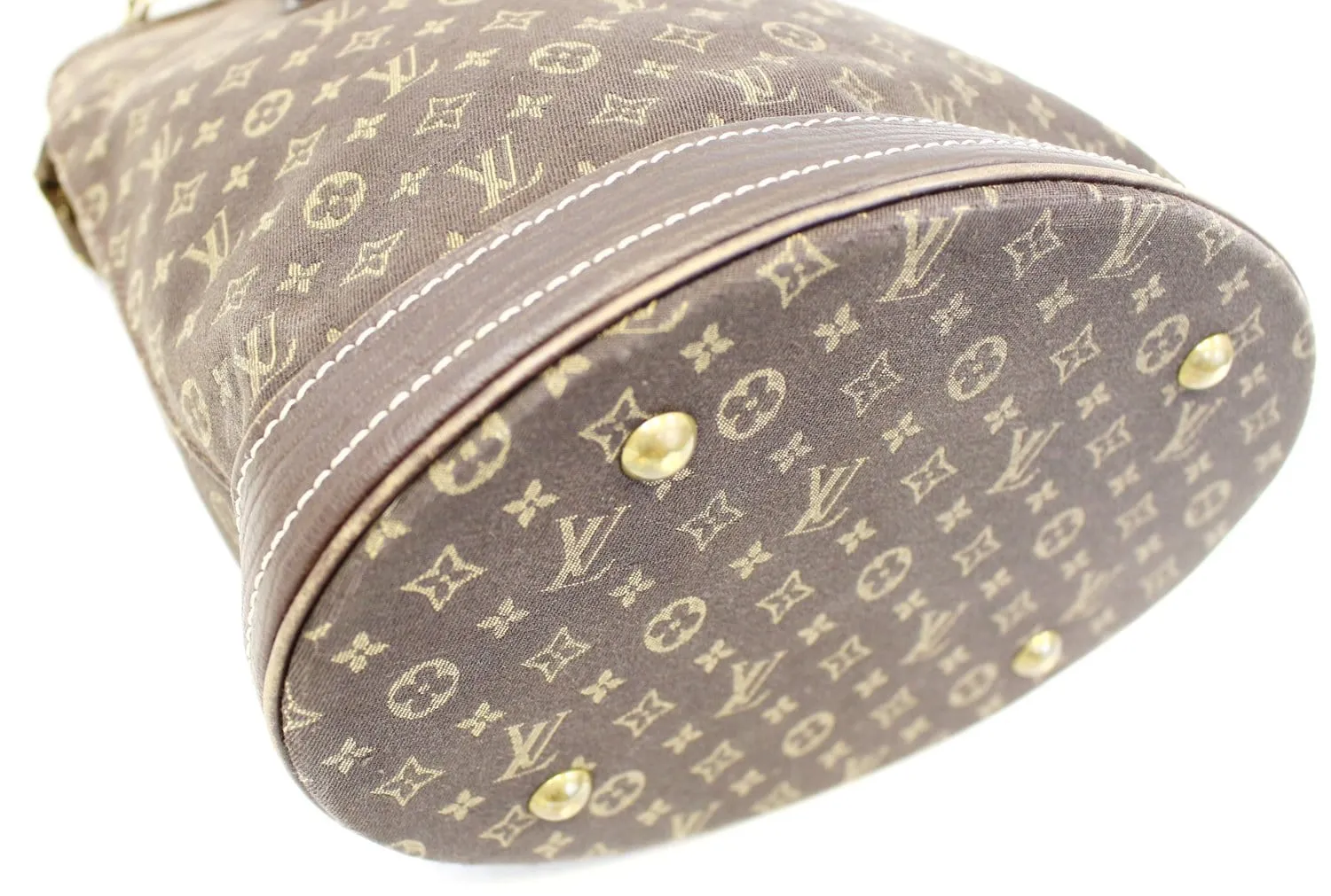 LOUIS VUITTON Monogram Mini Lin Bucket PM Shoulder Bag - Sale