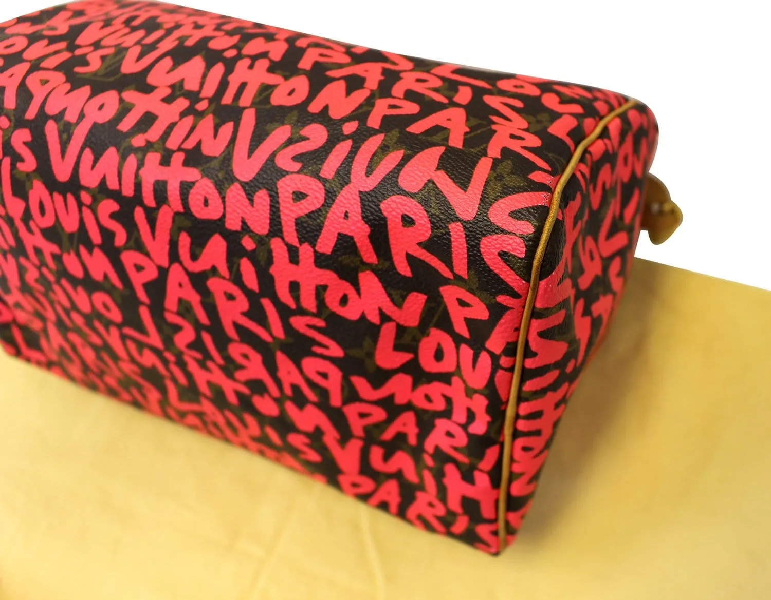LOUIS VUITTON Monogram Stephen Sprouse Graffiti Speedy 30 Satchel Bag