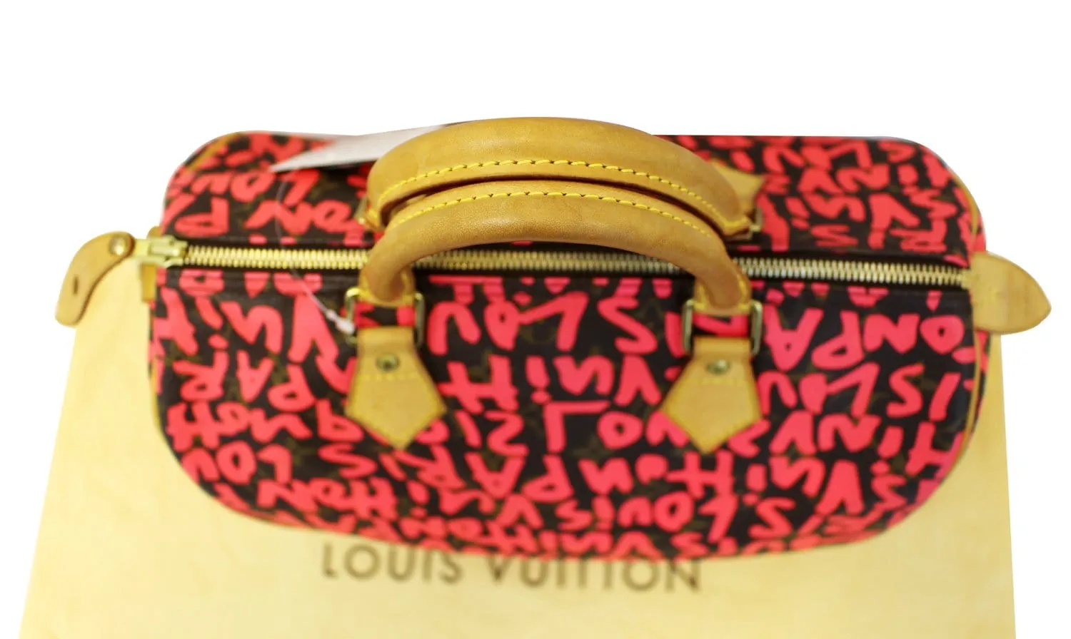 LOUIS VUITTON Monogram Stephen Sprouse Graffiti Speedy 30 Satchel Bag