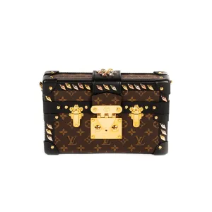 Louis Vuitton Monogram Studded Petite Malle