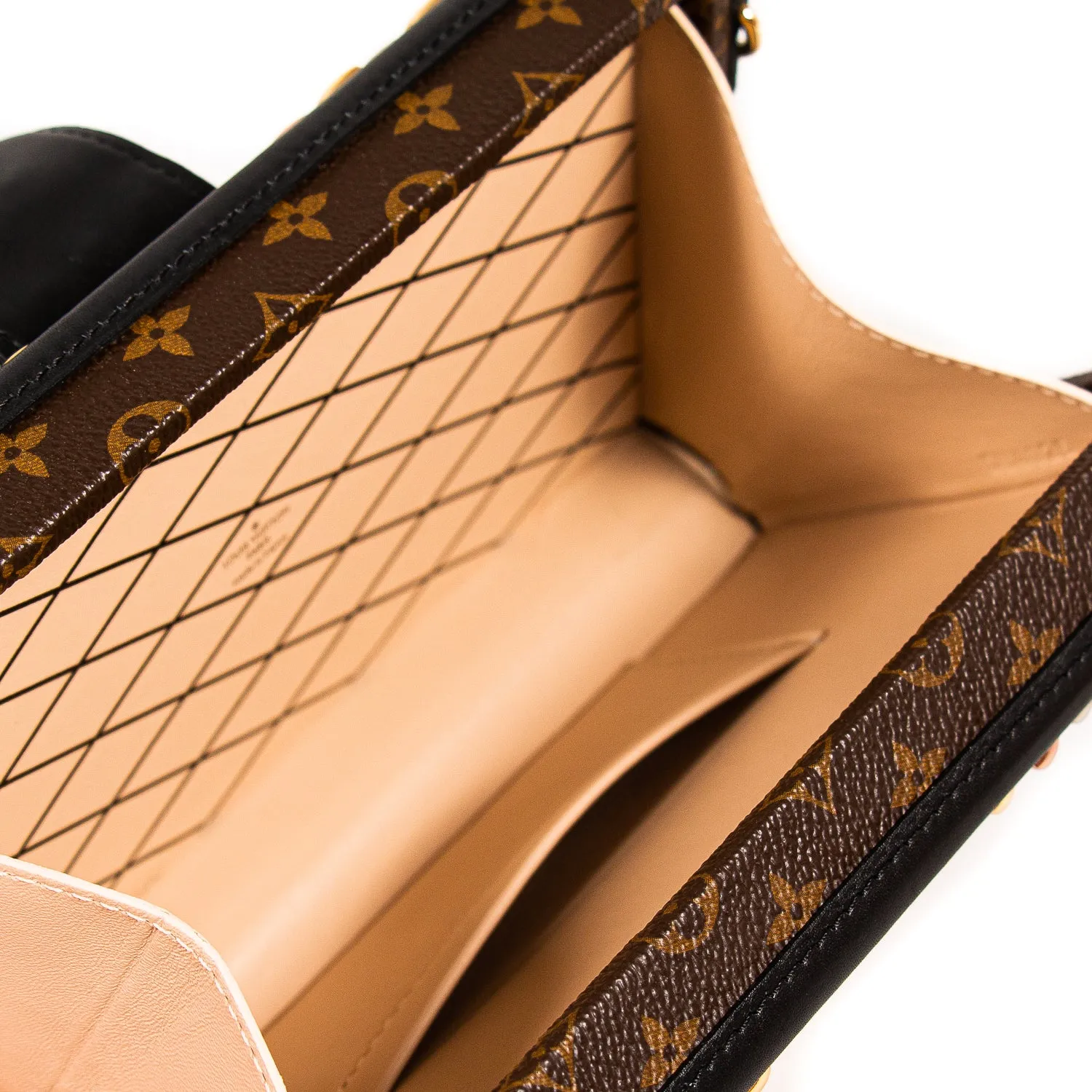Louis Vuitton Monogram Studded Petite Malle