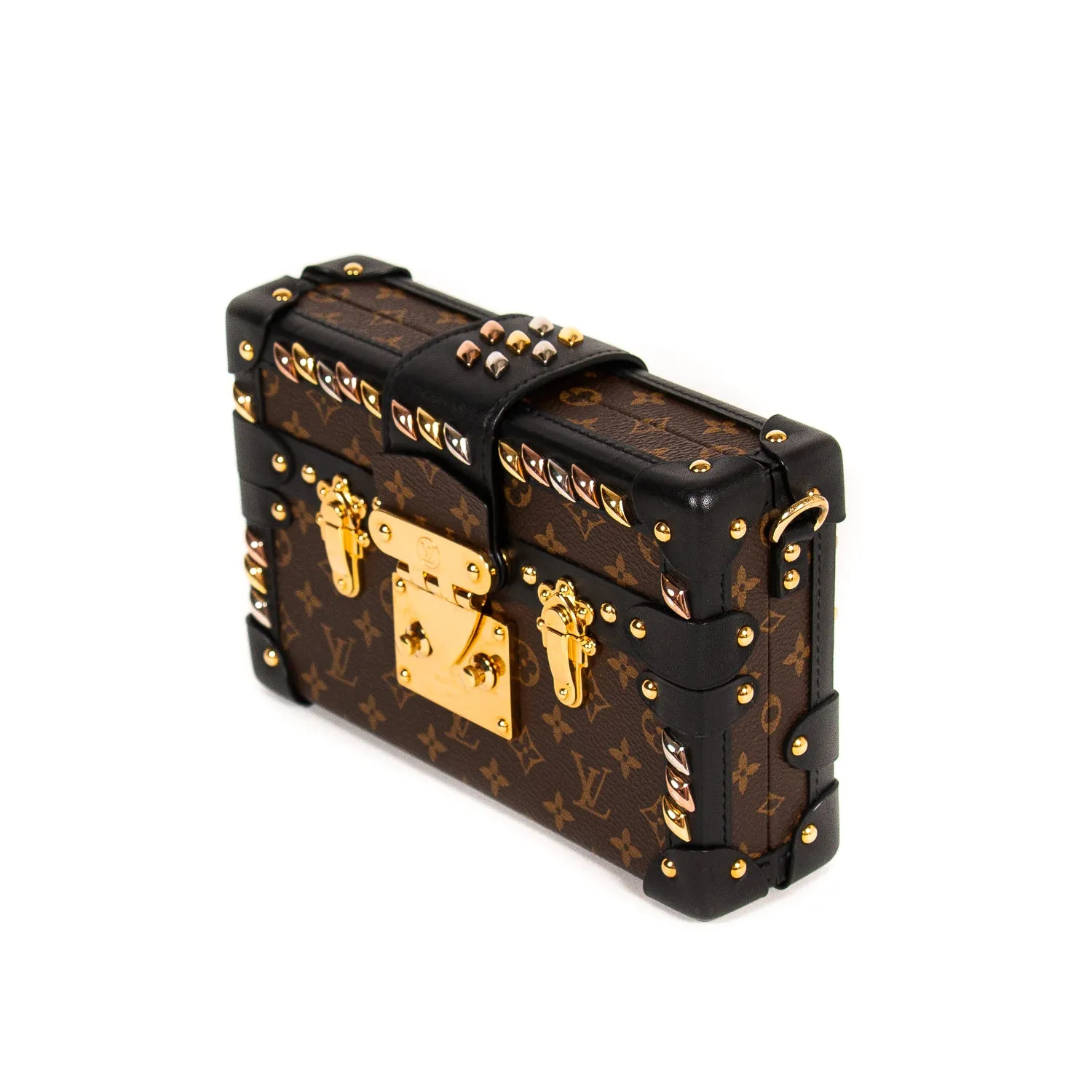 Louis Vuitton Monogram Studded Petite Malle