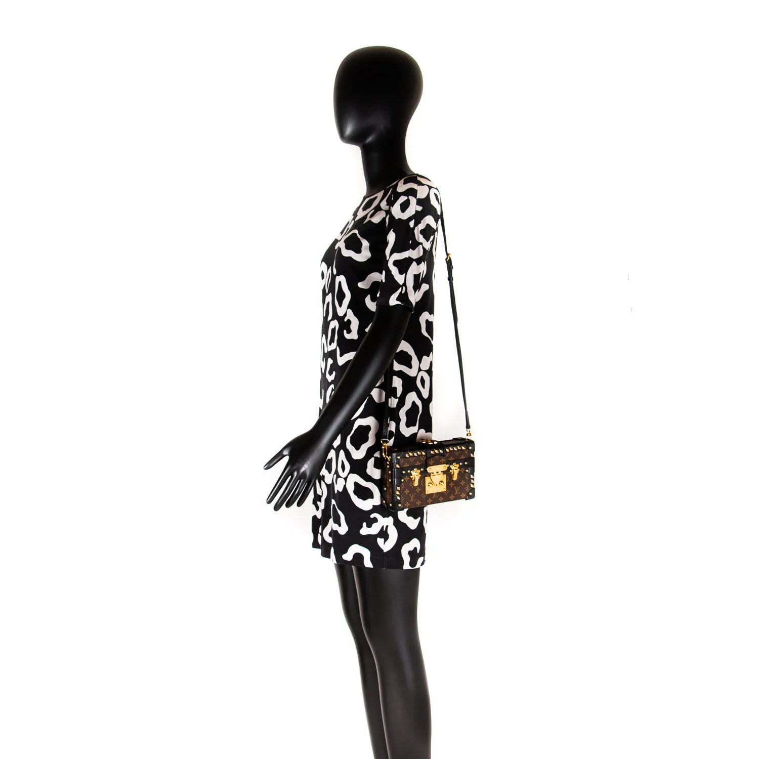 Louis Vuitton Monogram Studded Petite Malle