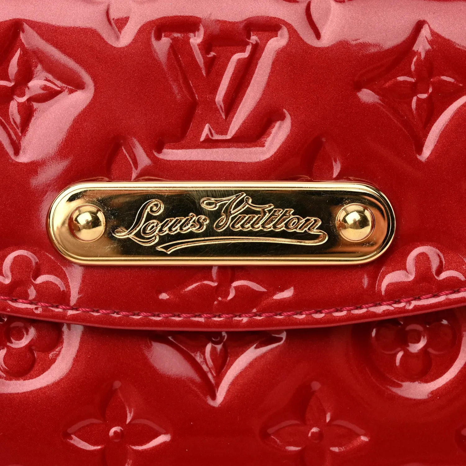 LOUIS VUITTON MONOGRAM VERNIS SUNSET BLVD POMME D'AMOUR BAG