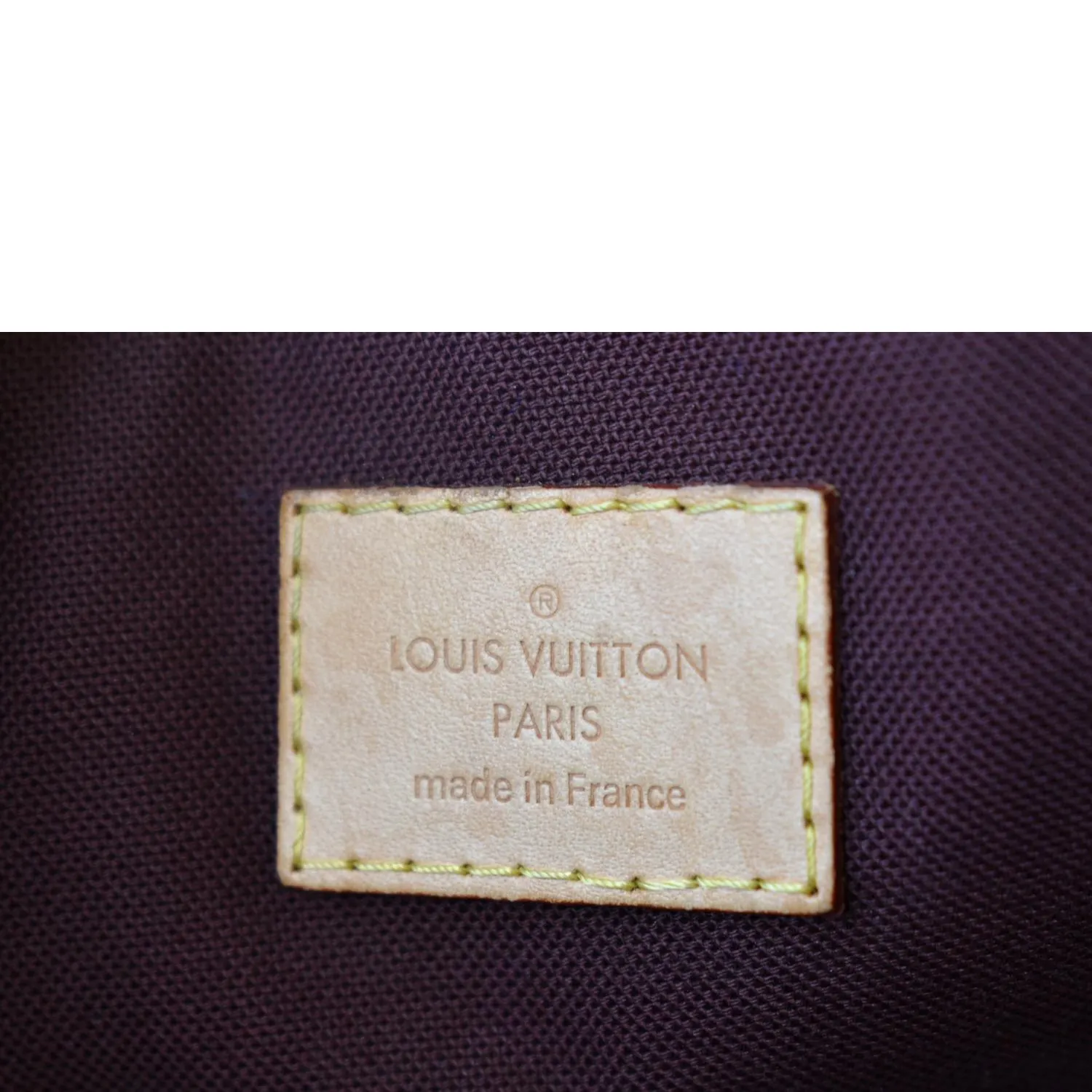 LOUIS VUITTON Rivoli PM Monogram Canvas Shoulder Bag Brown