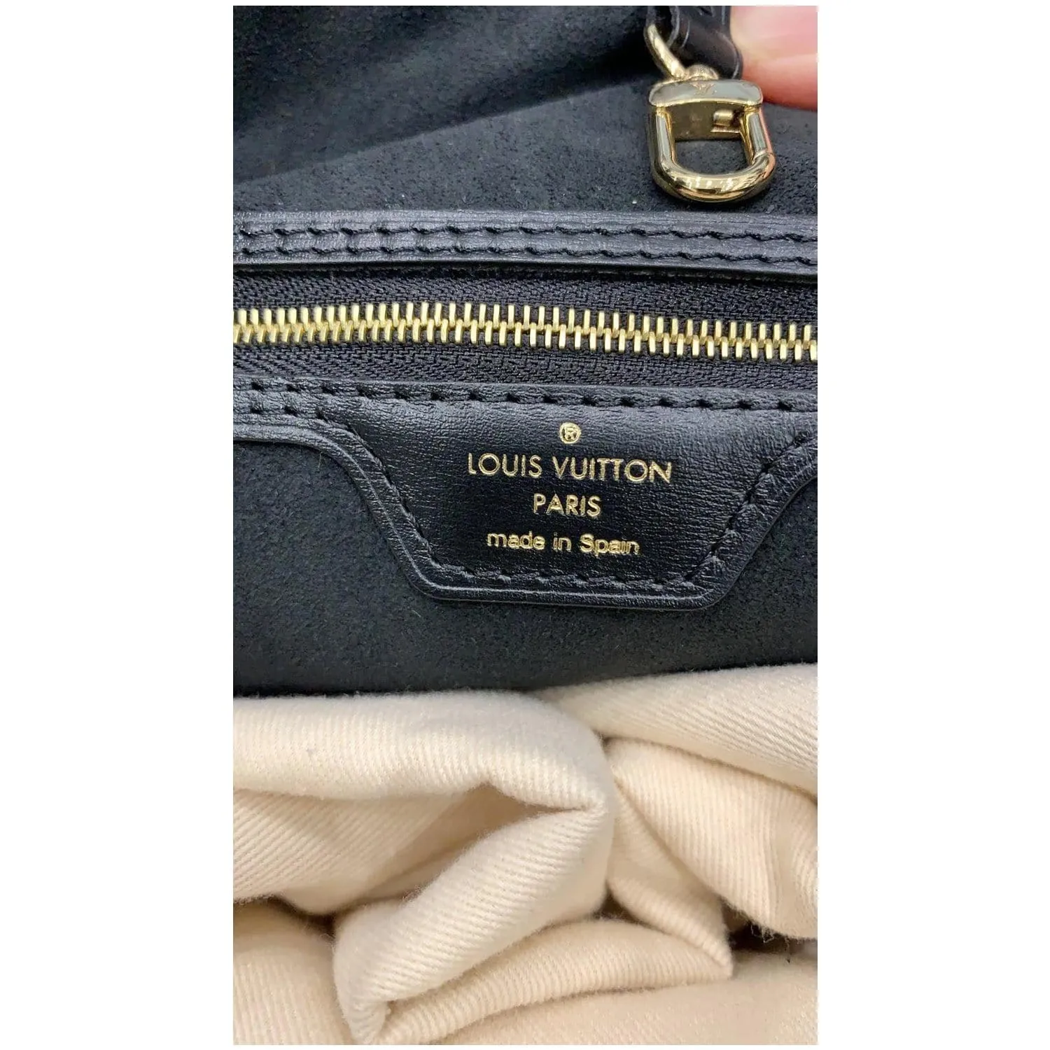 LOUIS VUITTON Since 1854 Neverfull MM Jacquard Shoulder Bag Grey