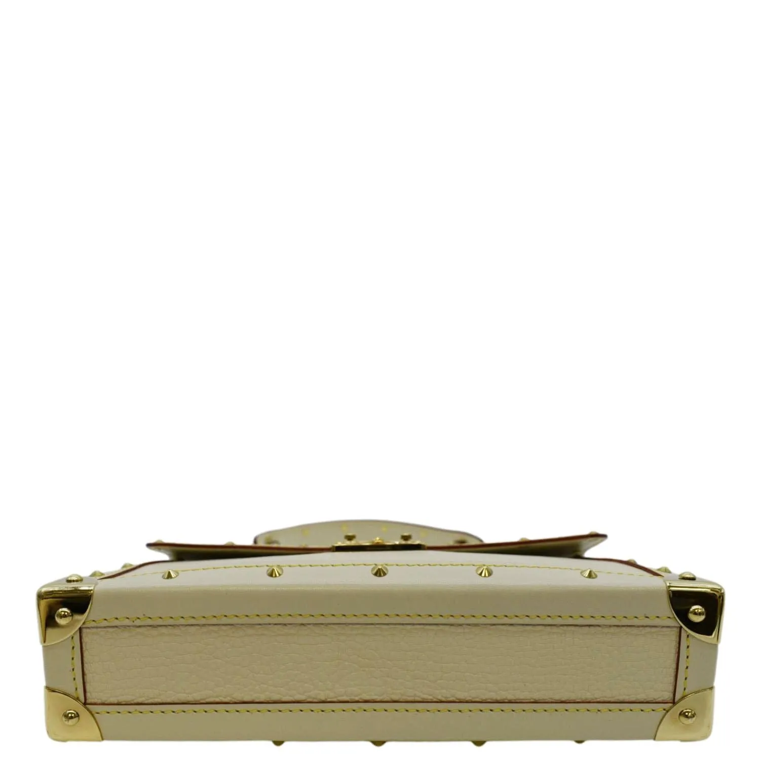 LOUIS VUITTON Suhali L'aimable Leather Shoulder Bag Off White