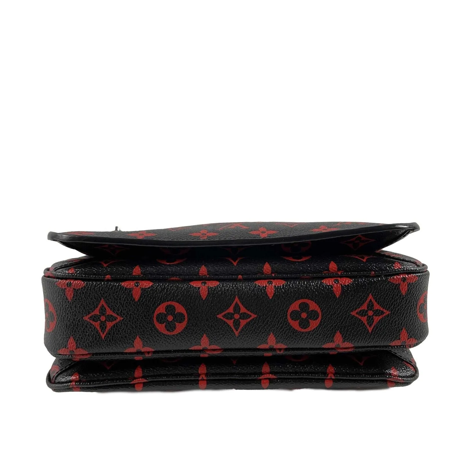 Louis Vuitton Very Good Monogram Infrarouge Pochette Metis Black/Red Crossbody