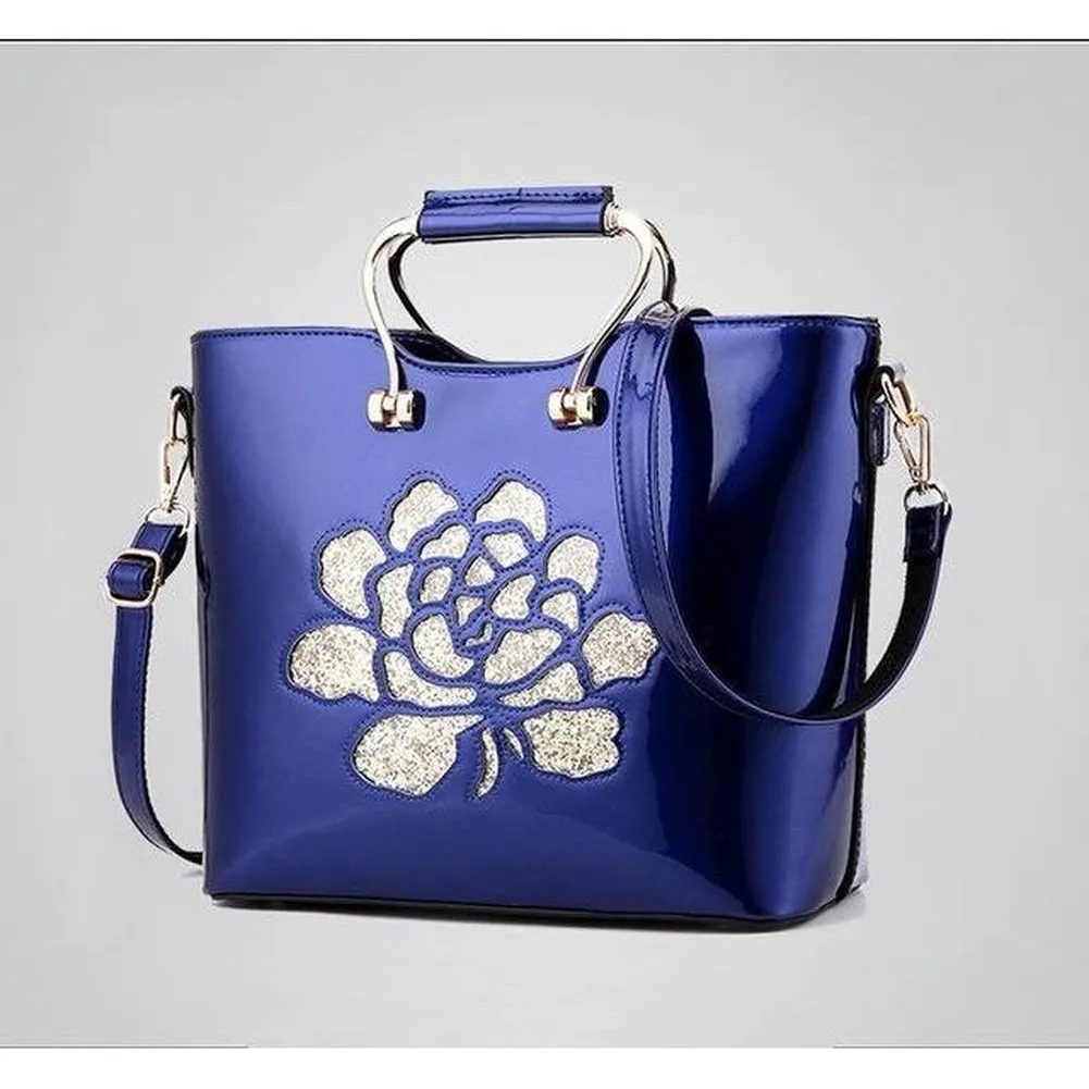 <bold>Top-Handle / Shoulder Bag  <br>Genuine-Leather