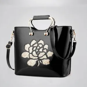 <bold>Top-Handle / Shoulder Bag  <br>Genuine-Leather