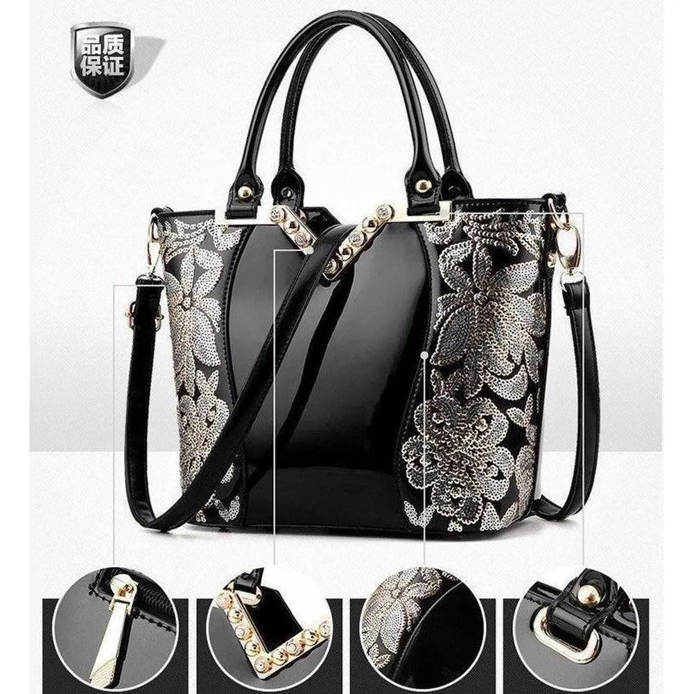 <bold>Tote / Shoulder Bag <br>Genuine-Leather